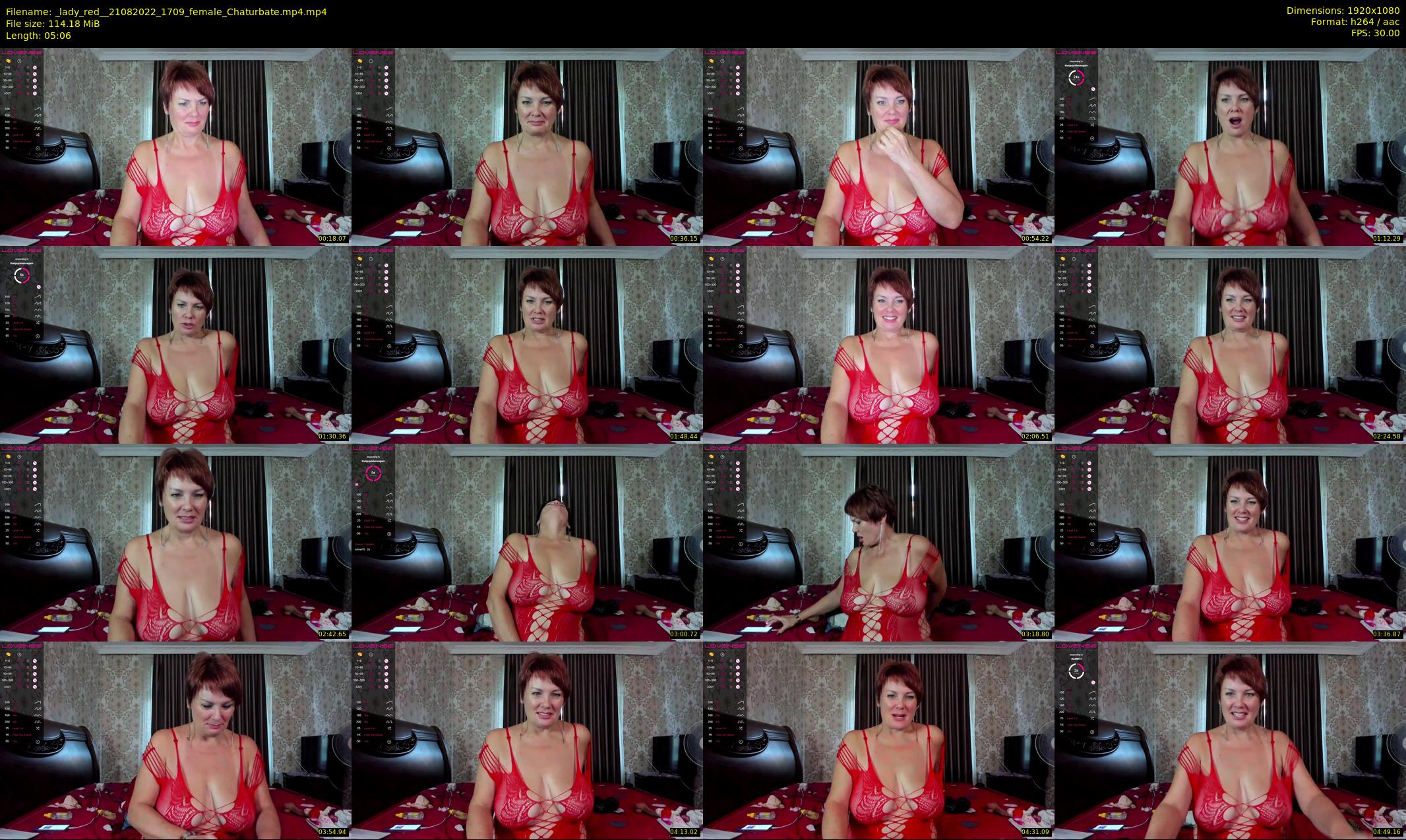 _lady_red_ — 6 minute Chaturbate female cam show recording, 1080p, Aug 21, 2022