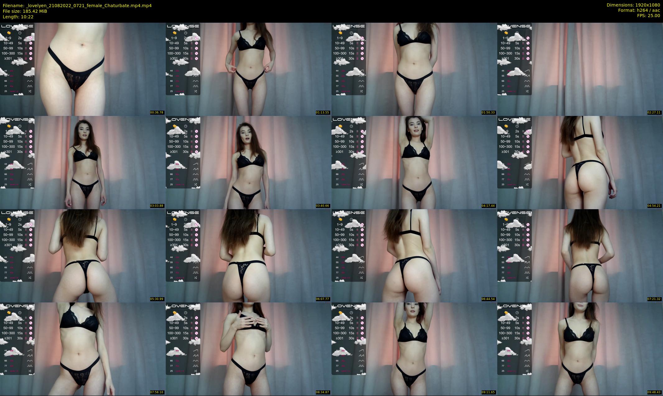 _lovelyen — 11 minute Chaturbate female cam show recording, 1080p, Aug 21, 2022