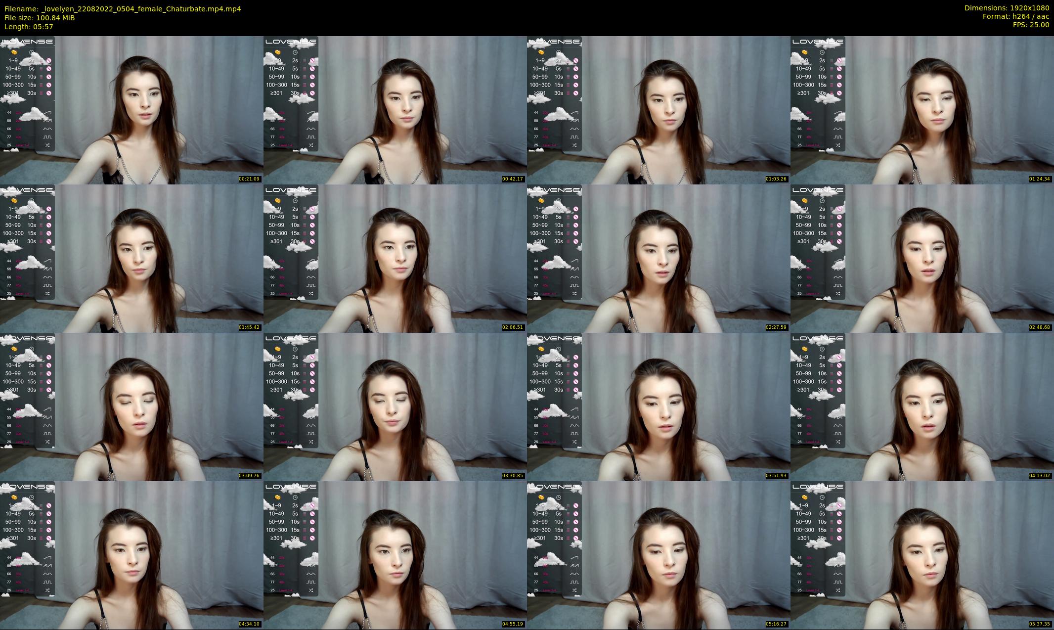 _lovelyen — 6 minute Chaturbate female cam show recording, 1080p, Aug 22, 2022