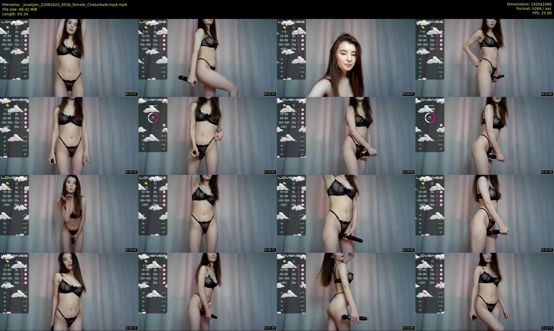 _lovelyen — 4 minute Chaturbate female cam show recording, 1080p, Aug 22, 2022