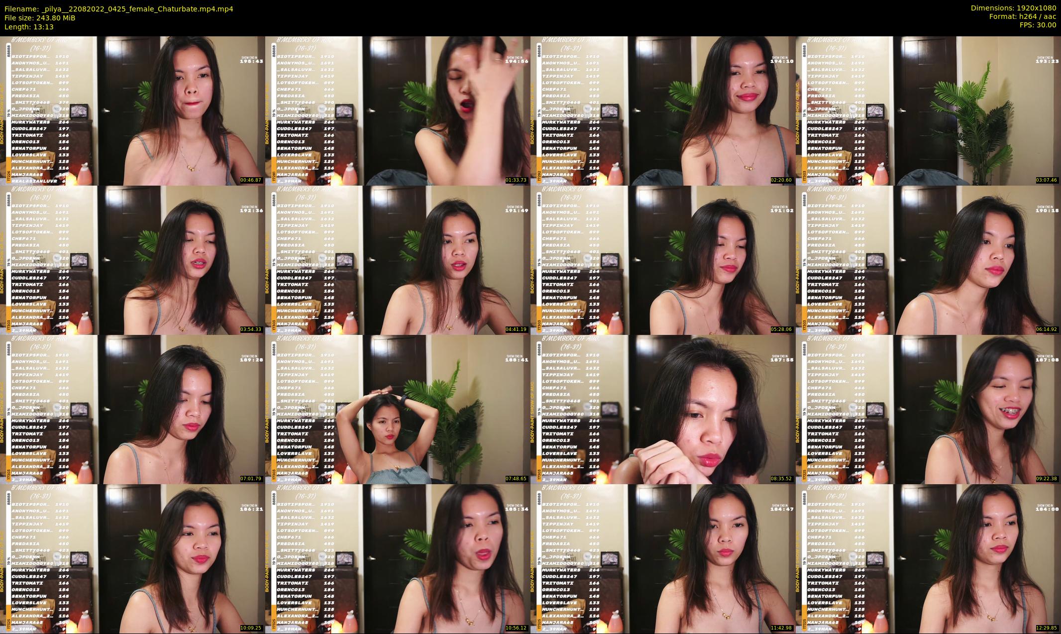 _pilya_ — 14 minute Chaturbate female cam show recording, 1080p, Aug 22, 2022