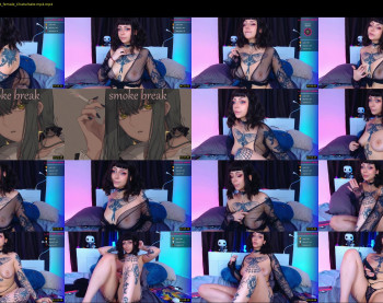 aciddroll — 56 minute Chaturbate female cam show recording, 1080p, Aug 22, 2022