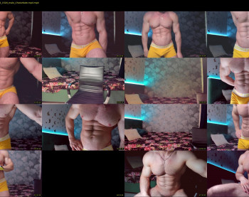adam_muscle_ — 54 minute Chaturbate male cam show recording, 1080p, Aug 21, 2022