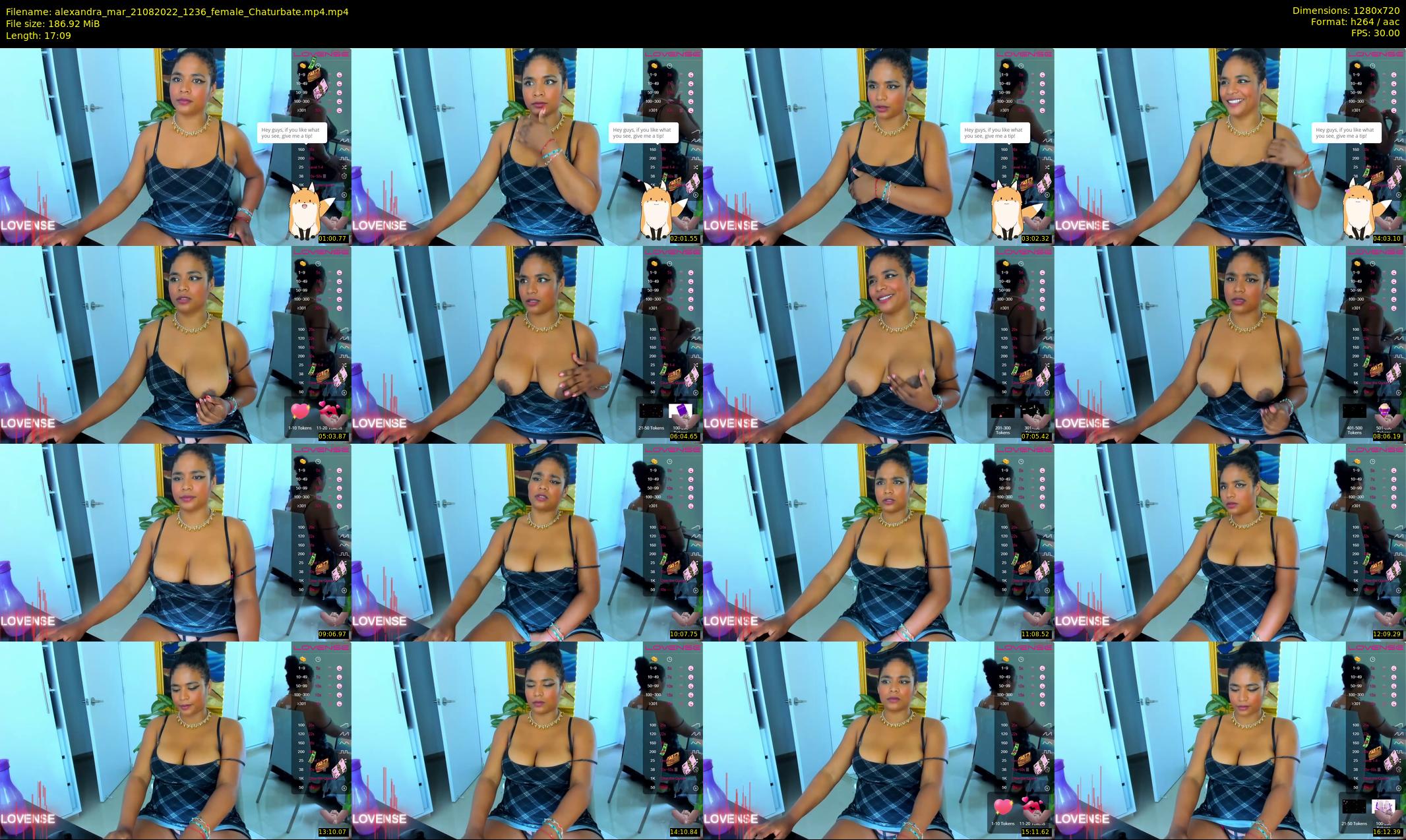 alexandra_mar — 18 minute Chaturbate female cam show recording, 720p, Aug 21, 2022
