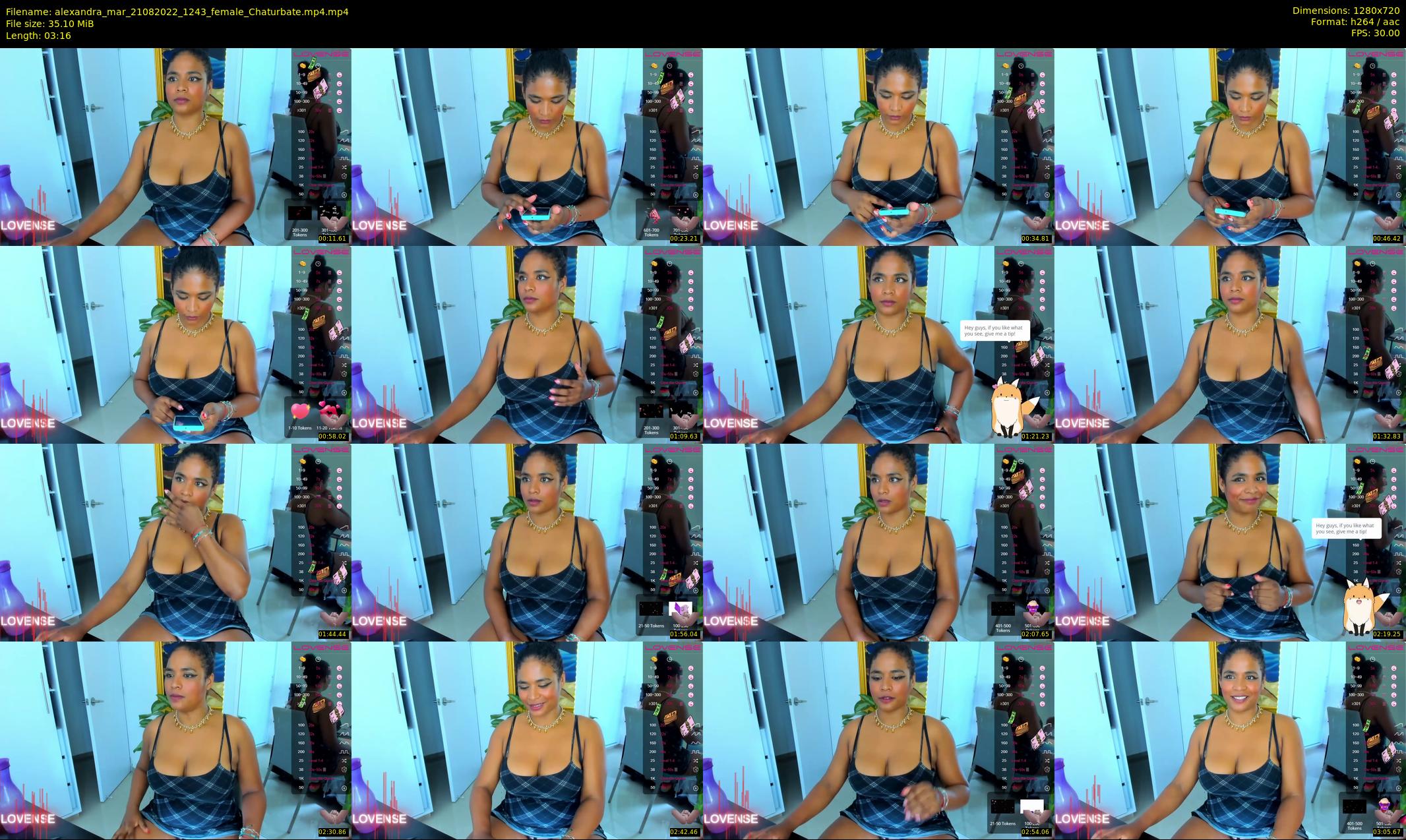 alexandra_mar — 4 minute Chaturbate female cam show recording, 720p, Aug 21, 2022