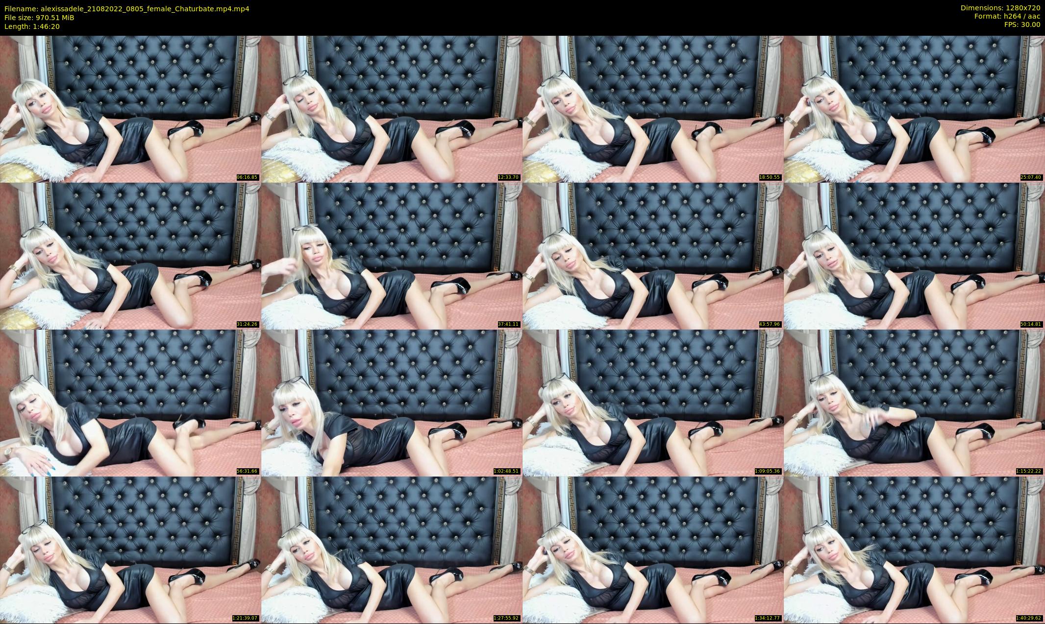 alexissadele — 107 minute Chaturbate female cam show recording, 720p, Aug 21, 2022