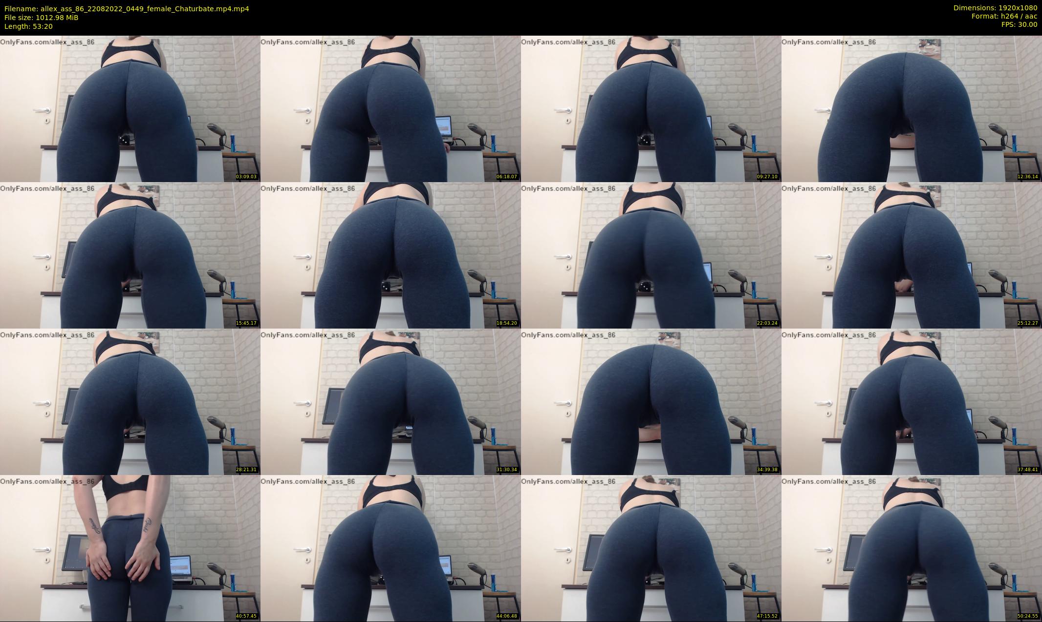 allex_ass_86 — 54 minute Chaturbate female cam show recording, 1080p, Aug 22, 2022