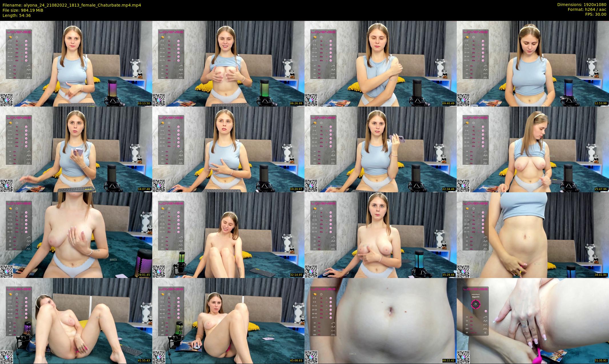 alyona_24 — 55 minute Chaturbate female cam show recording, 1080p, Aug 21, 2022