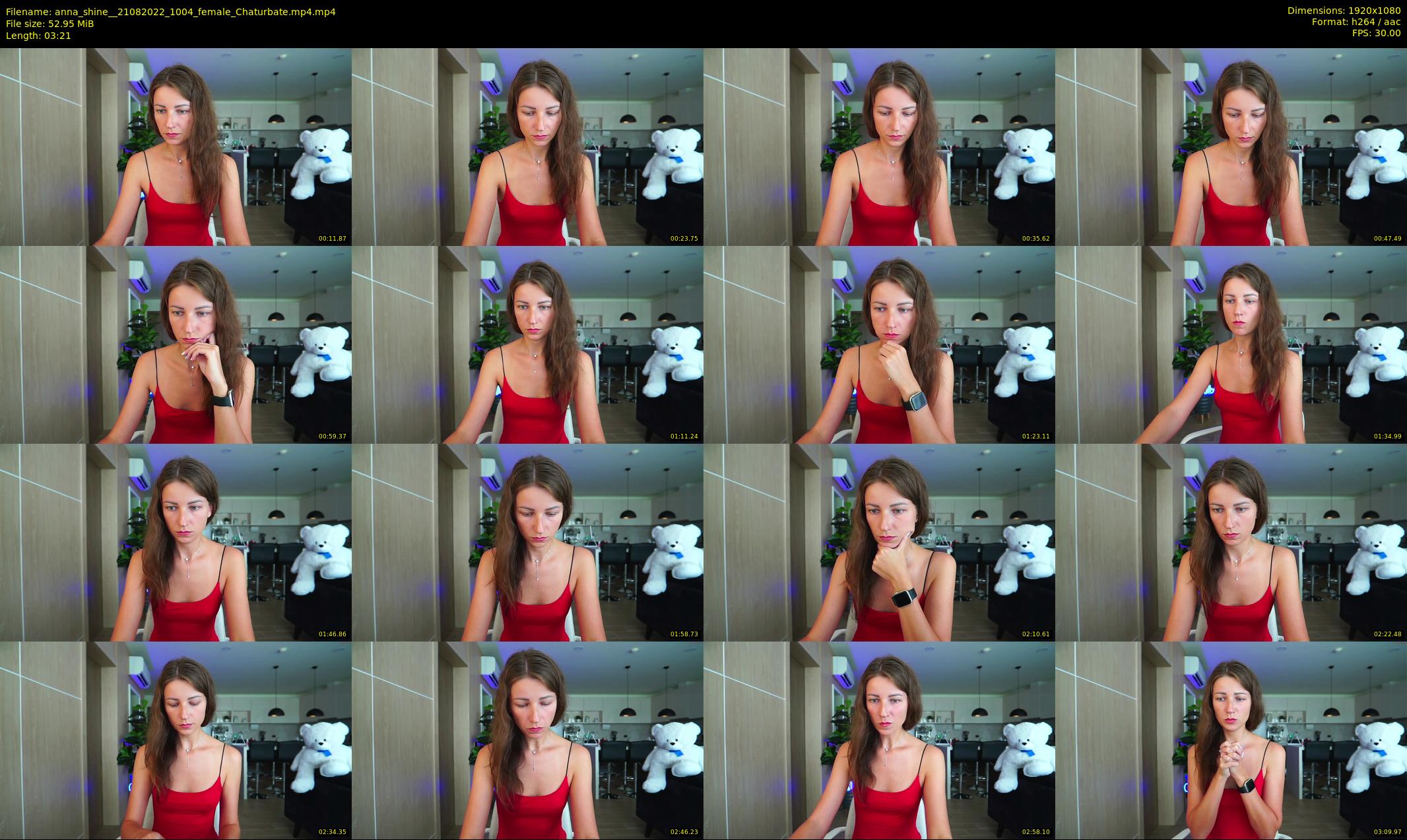 anna_shine_ — 4 minute Chaturbate female cam show recording, 1080p, Aug 21, 2022