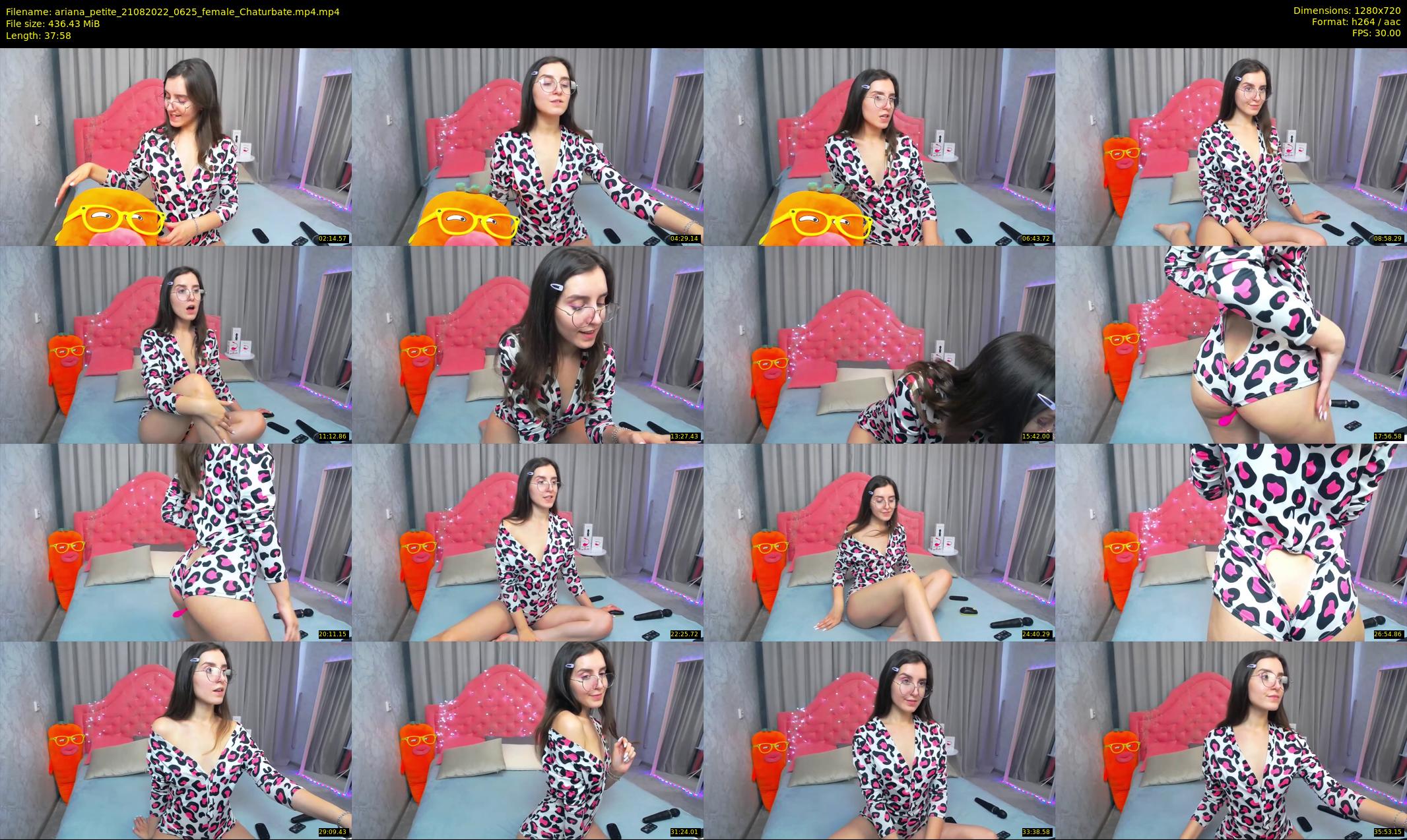 ariana_petite — 38 minute Chaturbate female cam show recording, 720p, Aug 21, 2022