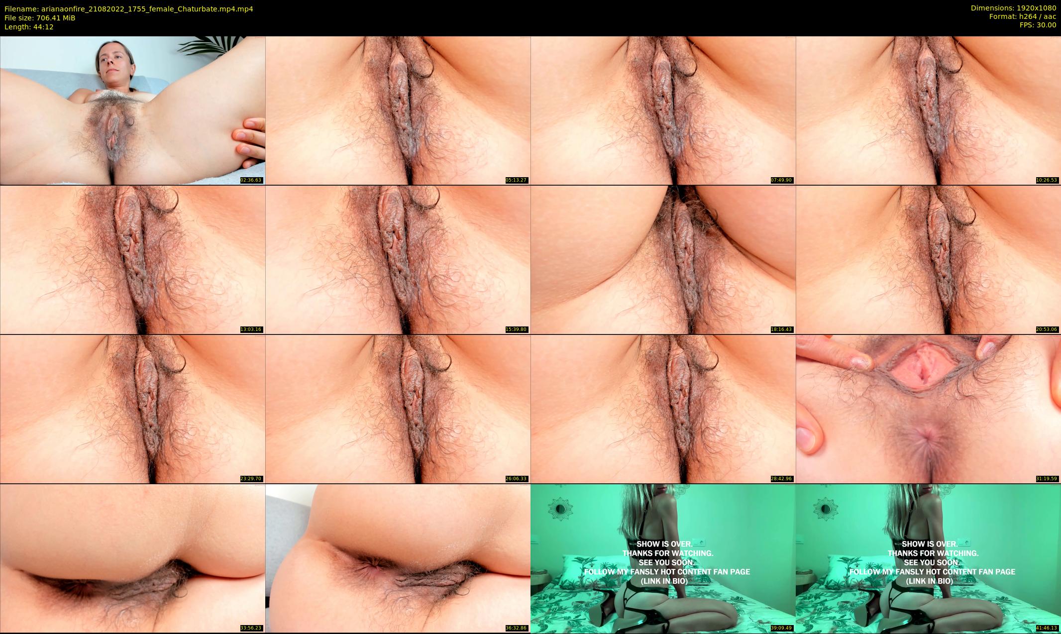 arianaonfire — 45 minute Chaturbate couple cam show recording, 1080p, Aug 21, 2022