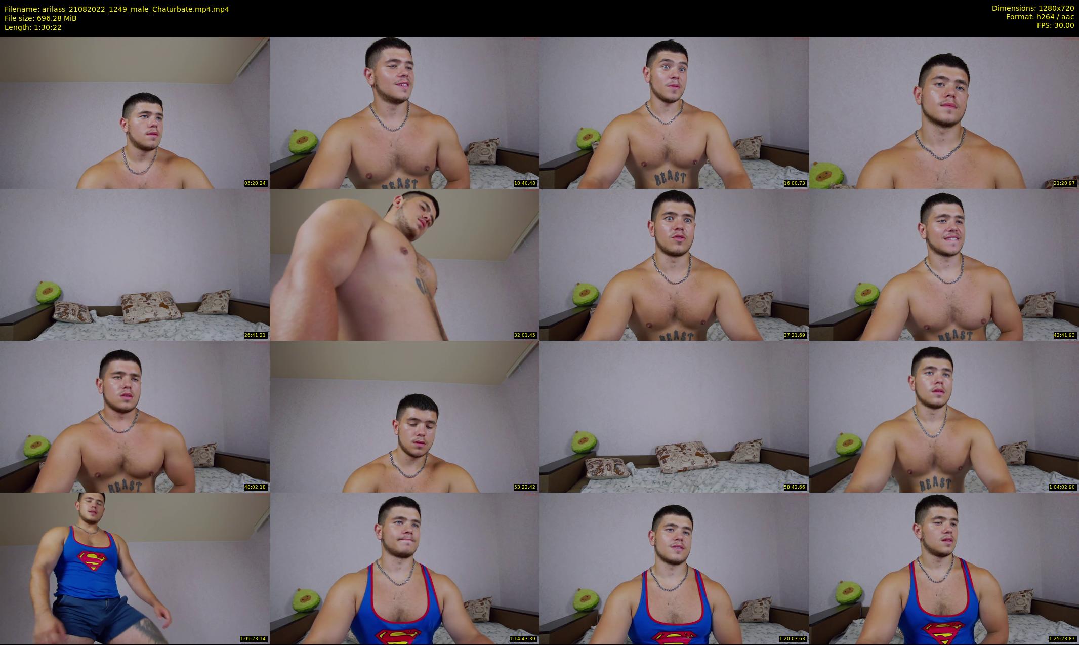arilass — 91 minute Chaturbate male cam show recording, 720p, Aug 21, 2022