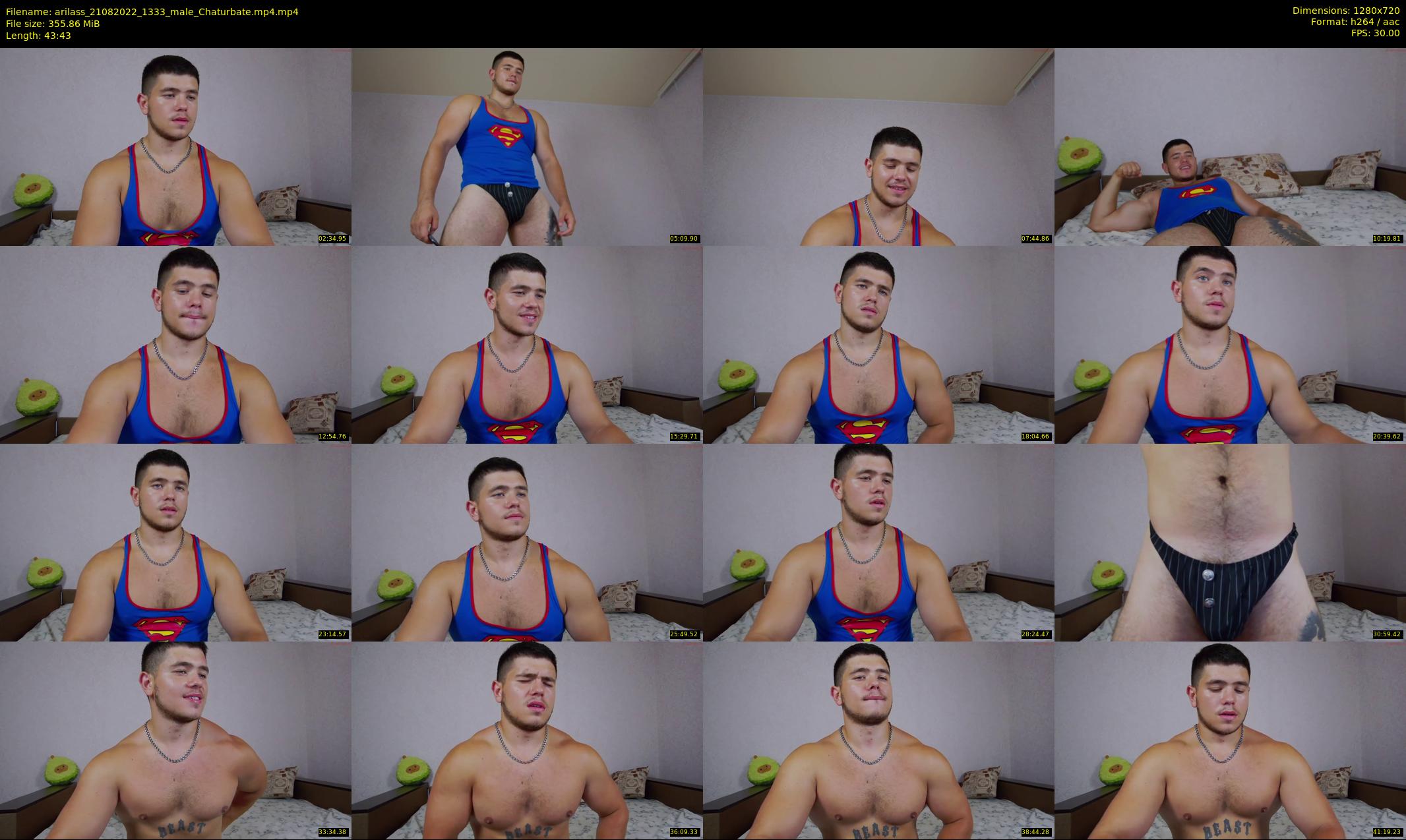 arilass — 44 minute Chaturbate male cam show recording, 720p, Aug 21, 2022