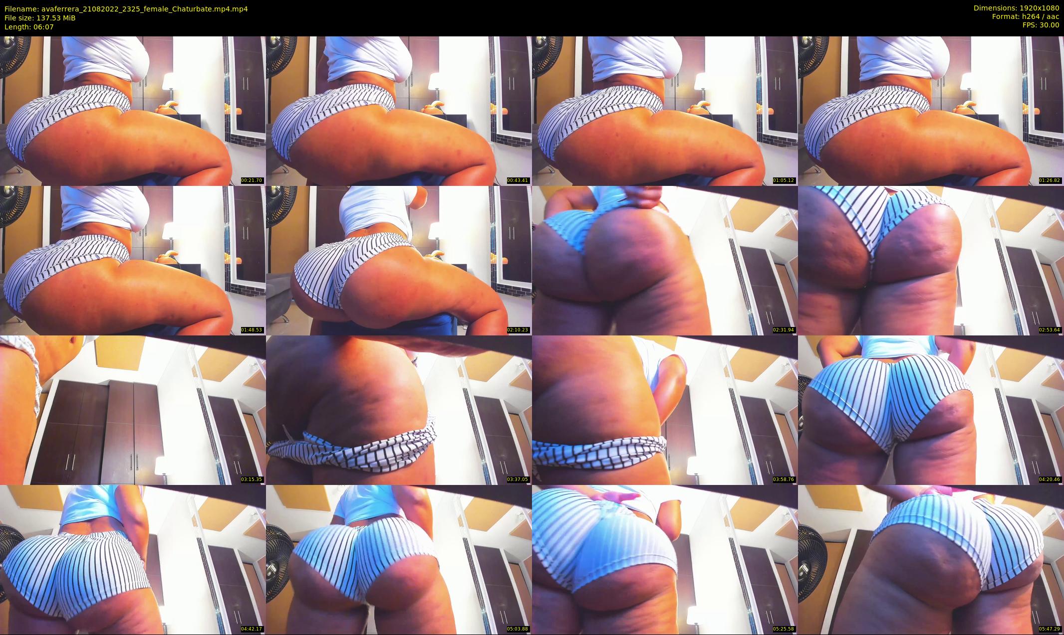 avaferrera — 7 minute Chaturbate female cam show recording, 1080p, Aug 21, 2022