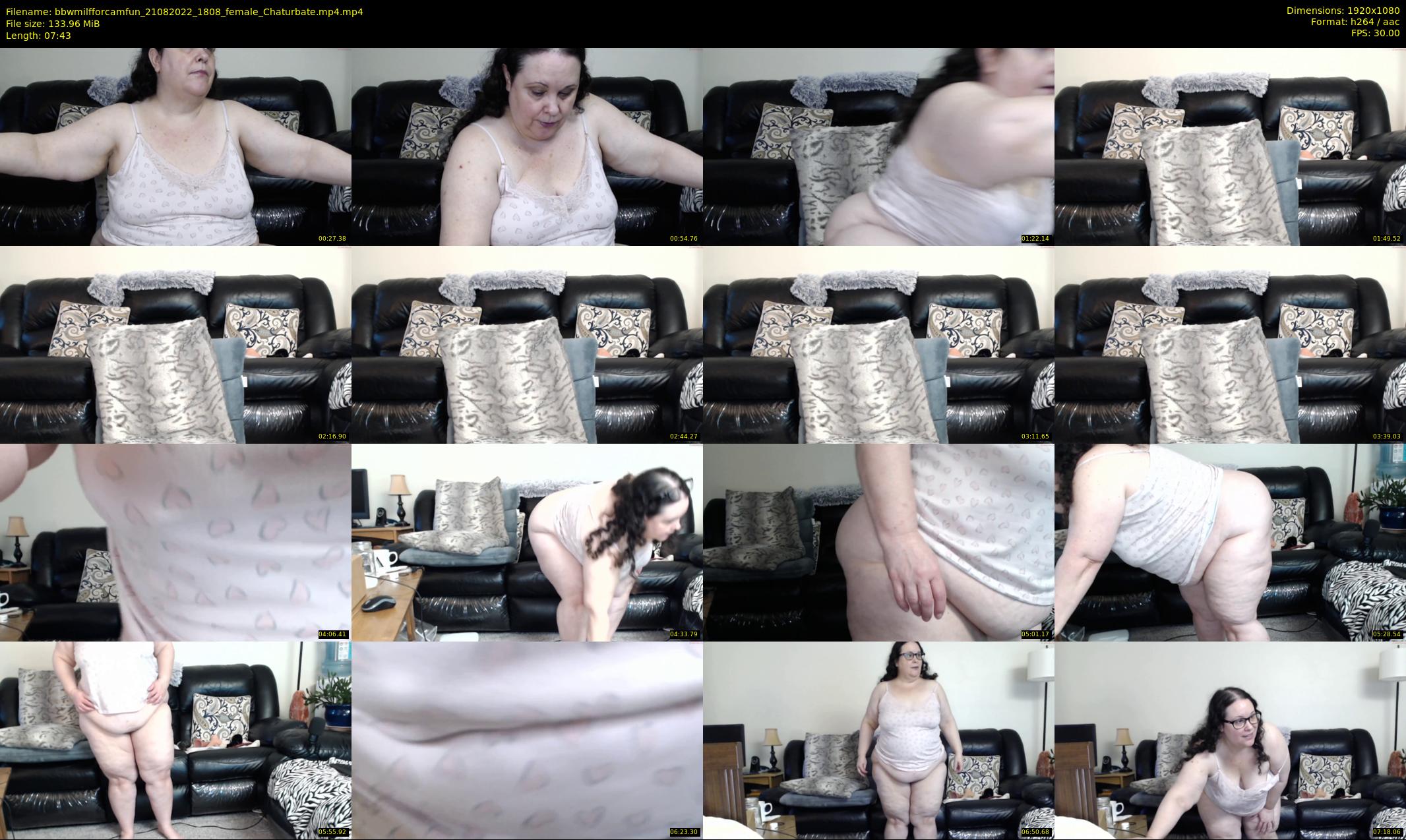 bbwmilfforcamfun — 8 minute Chaturbate female cam show recording, 1080p, Aug 21, 2022