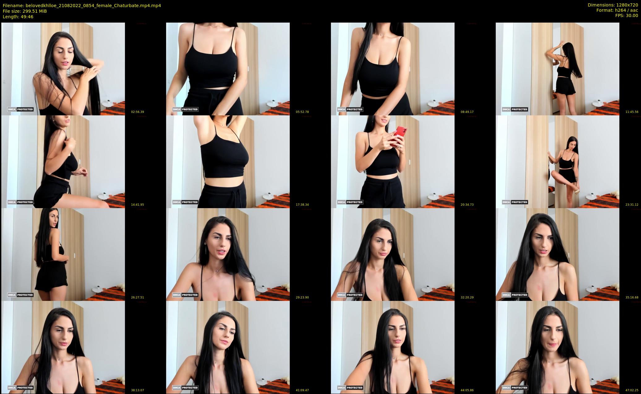 belovedkhlloe — 50 minute Chaturbate female cam show recording, 720p, Aug 21, 2022