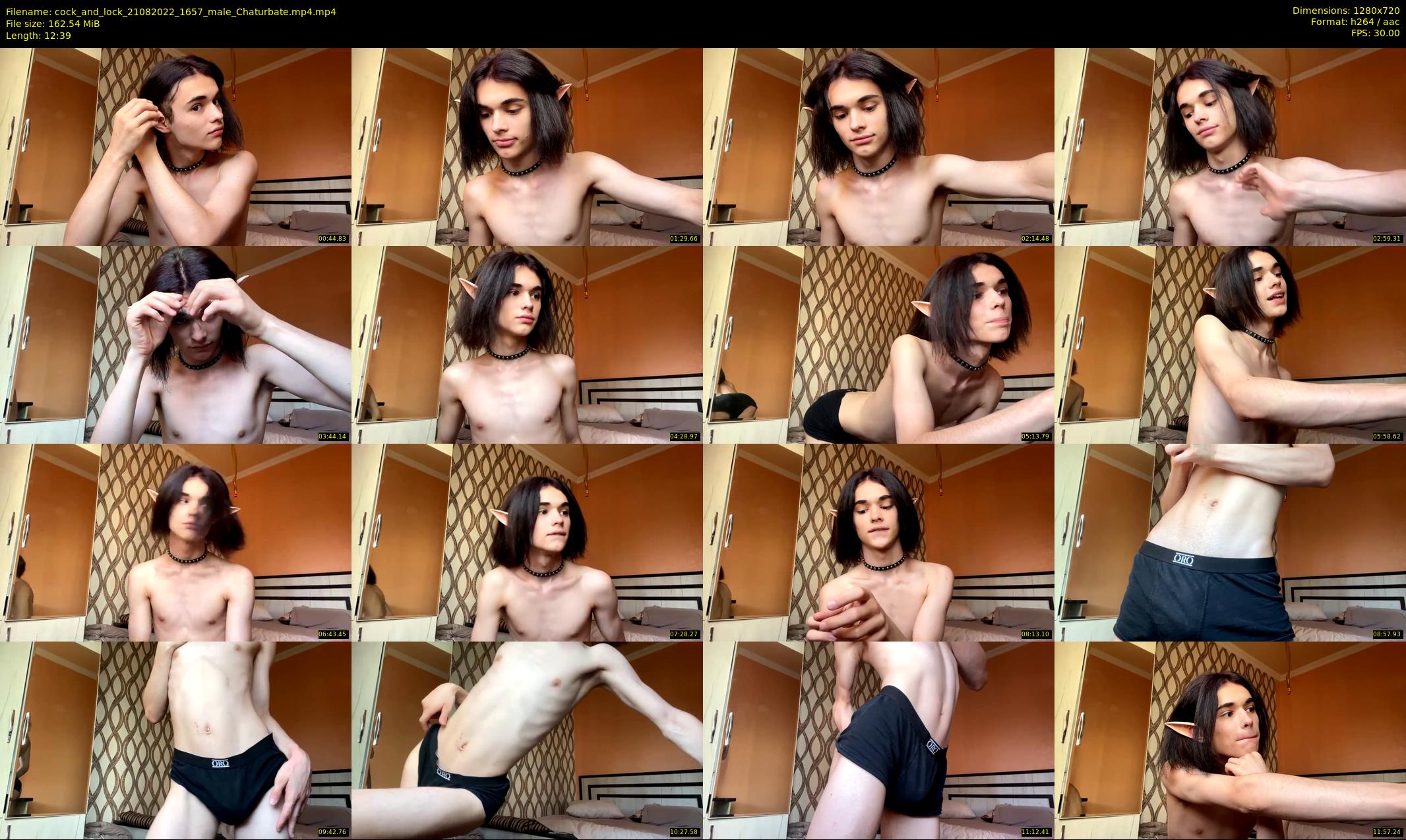 cock_and_lock — 13 minute Chaturbate male cam show recording, 720p, Aug 21, 2022