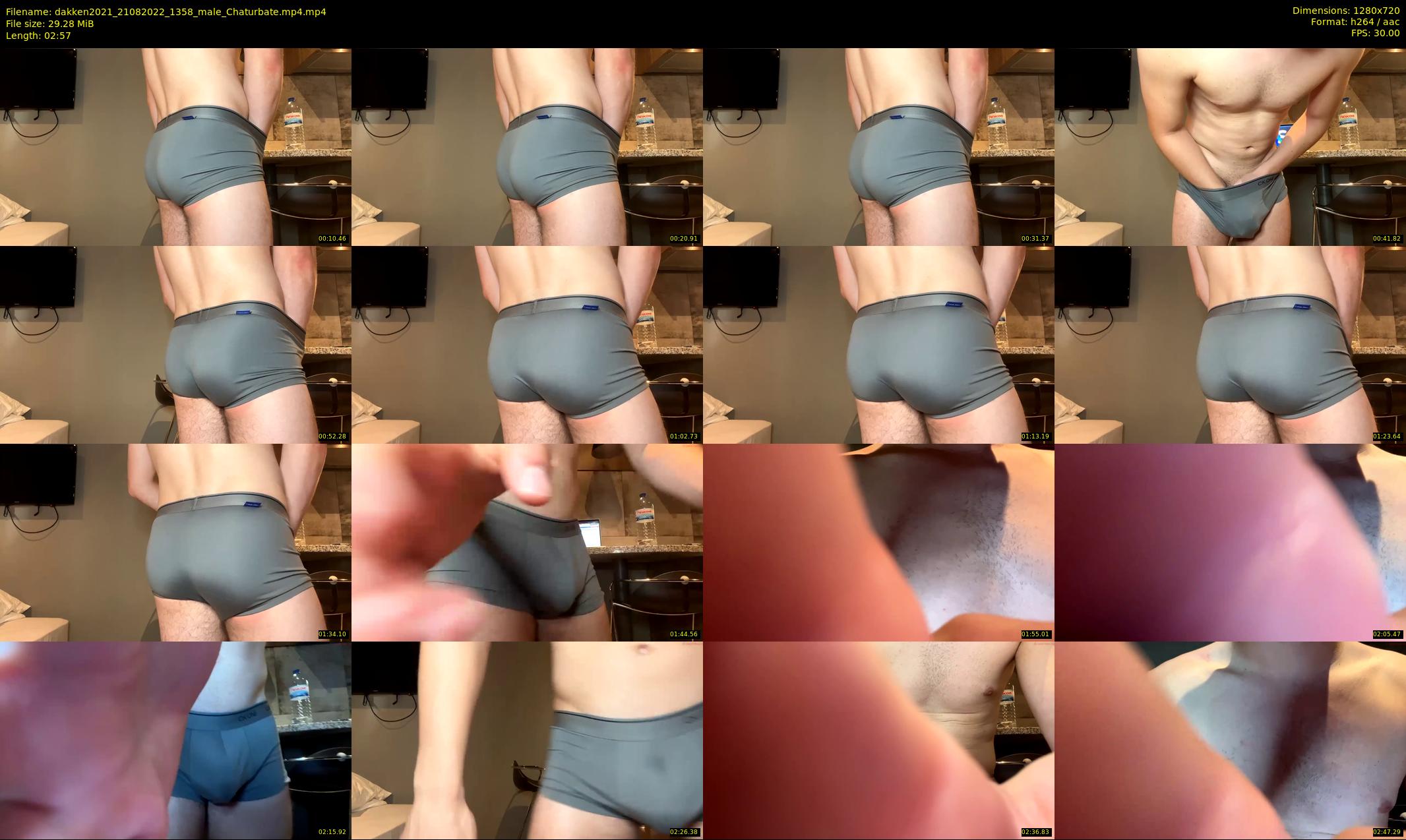 dakken2021 — 3 minute Chaturbate male cam show recording, 720p, Aug 21, 2022