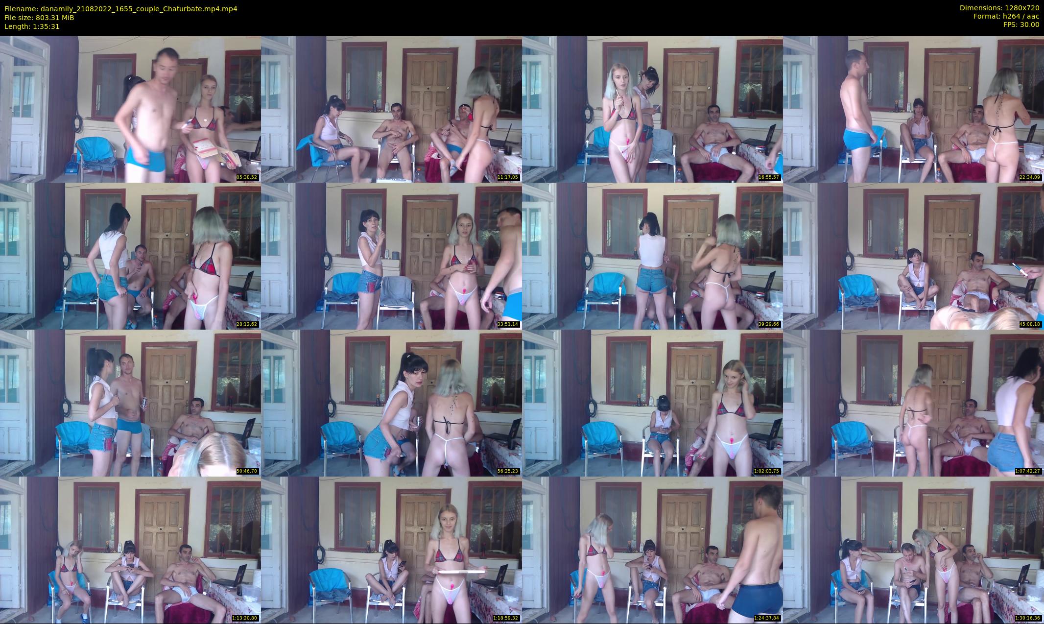 danamily — 96 minute Chaturbate female cam show recording, 720p, Aug 21, 2022