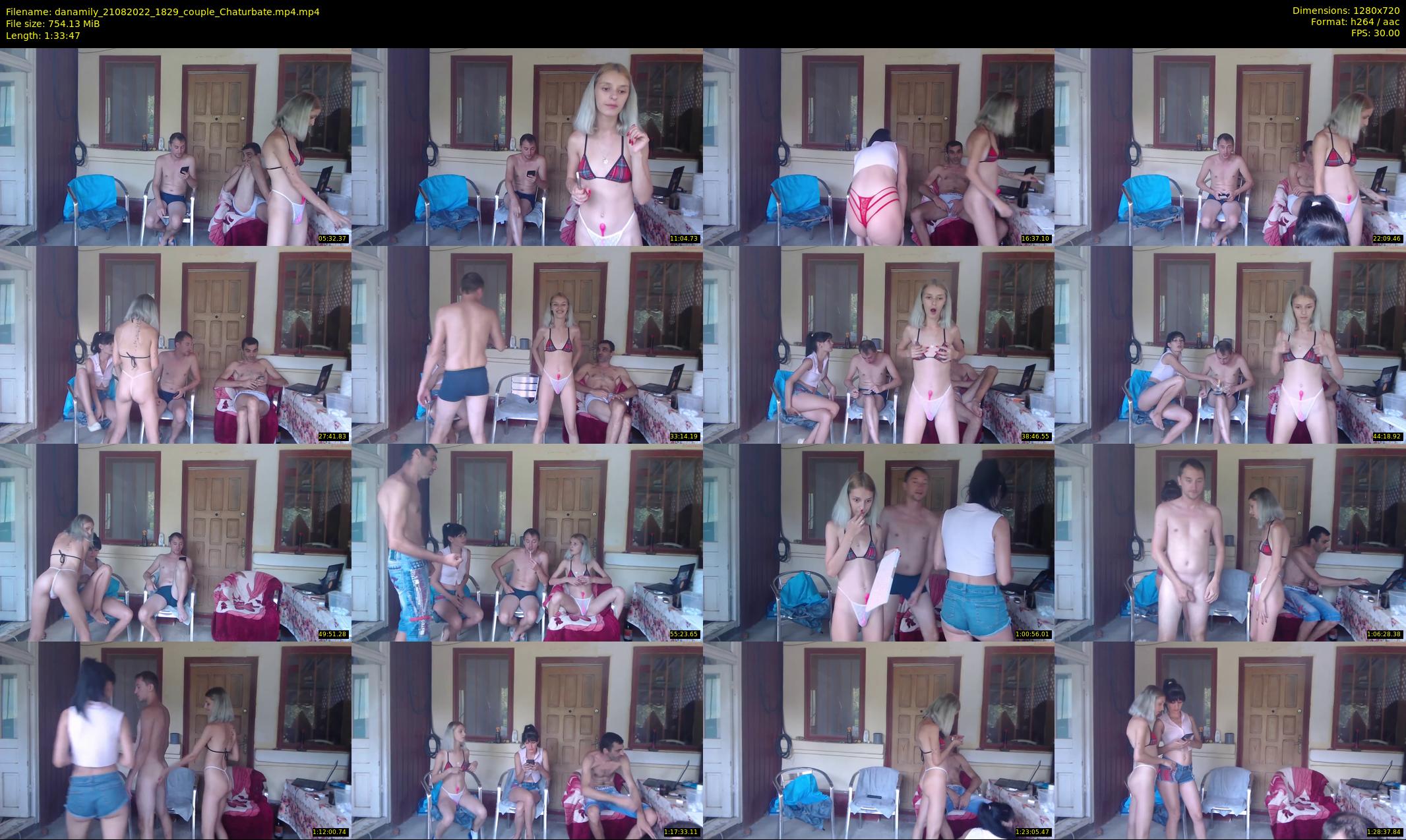 danamily — 94 minute Chaturbate female cam show recording, 720p, Aug 21, 2022
