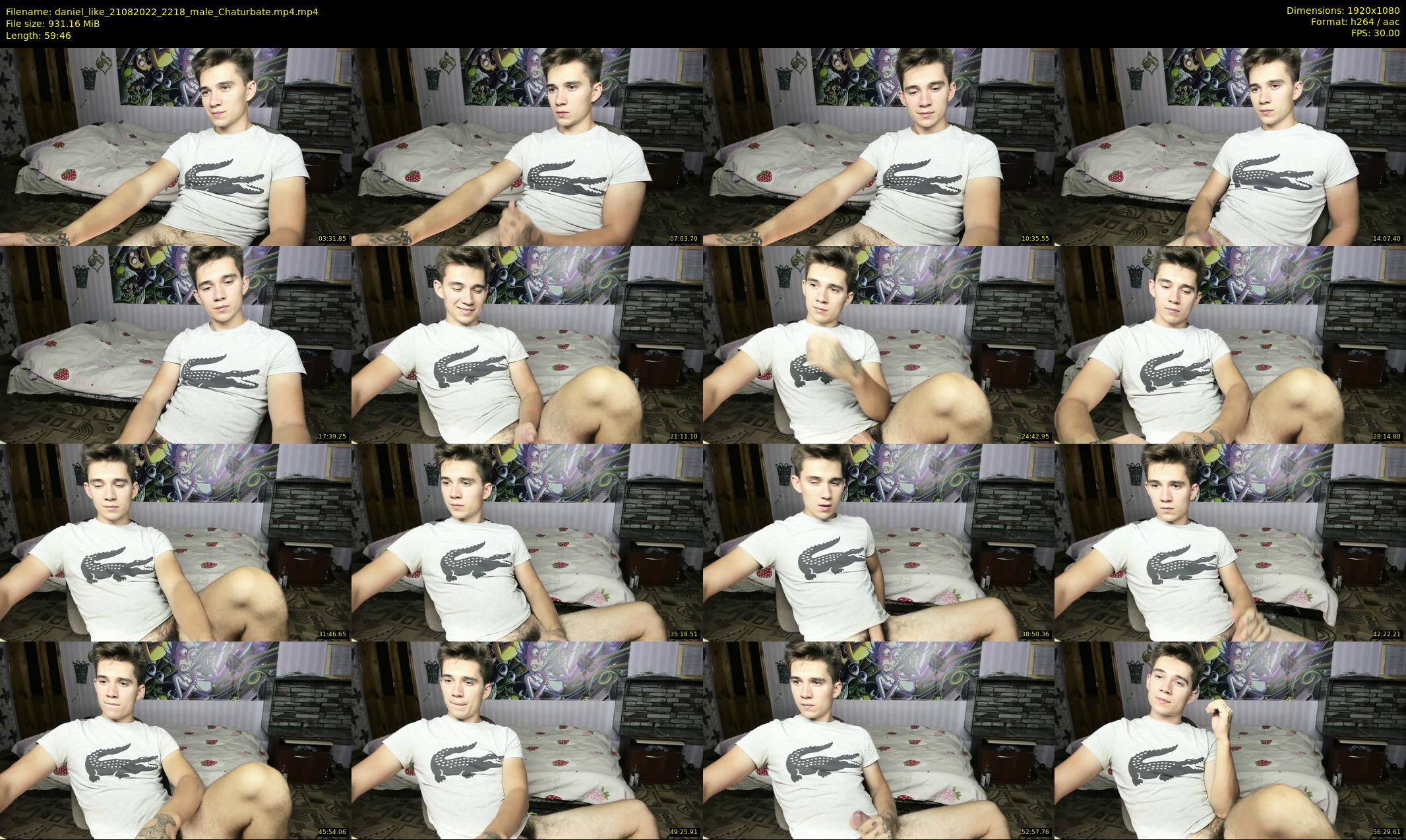 daniel_like — 60 minute Chaturbate male cam show recording, 1080p, Aug 21, 2022