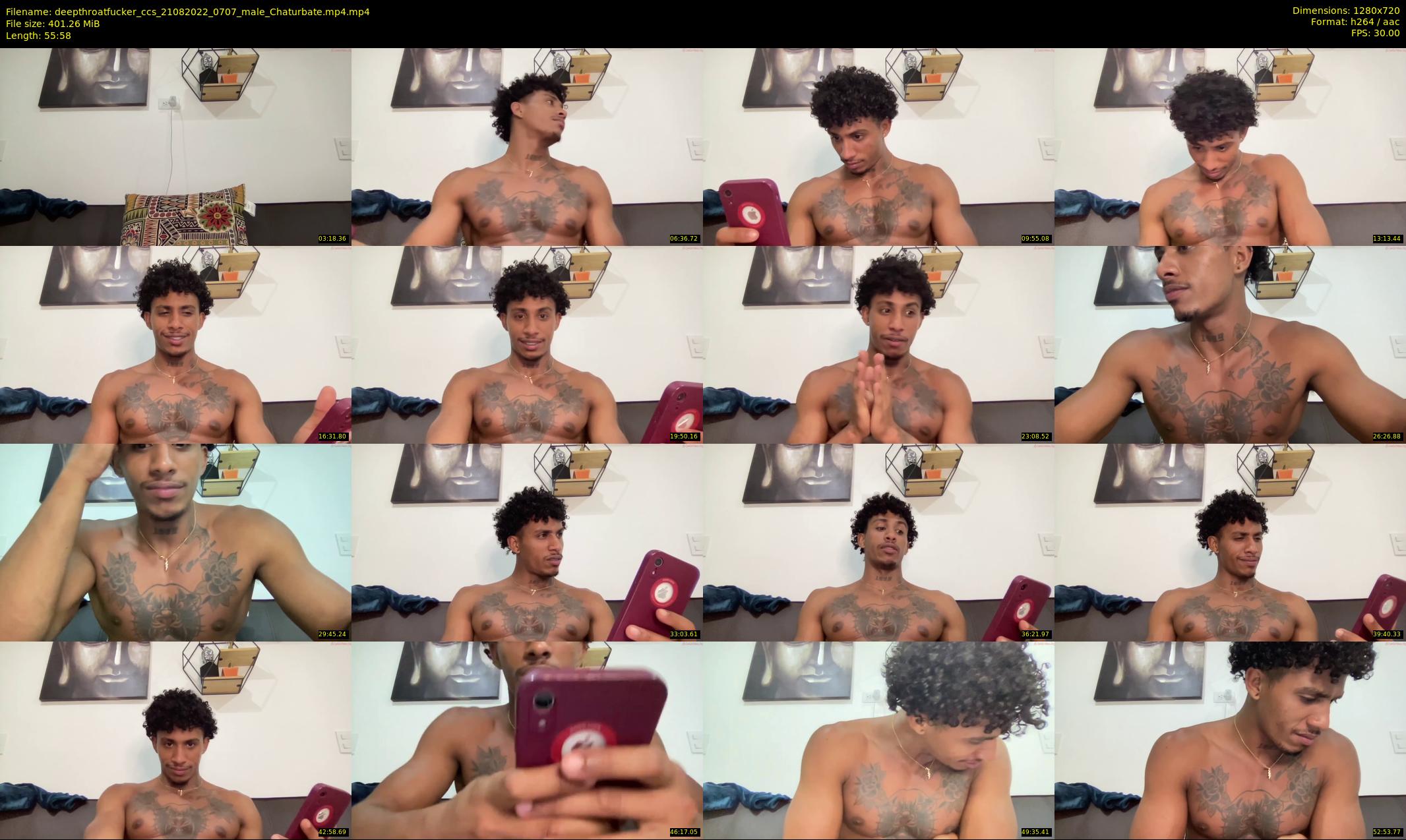 deepthroatfucker_ccs — 56 minute Chaturbate male cam show recording, 720p, Aug 21, 2022