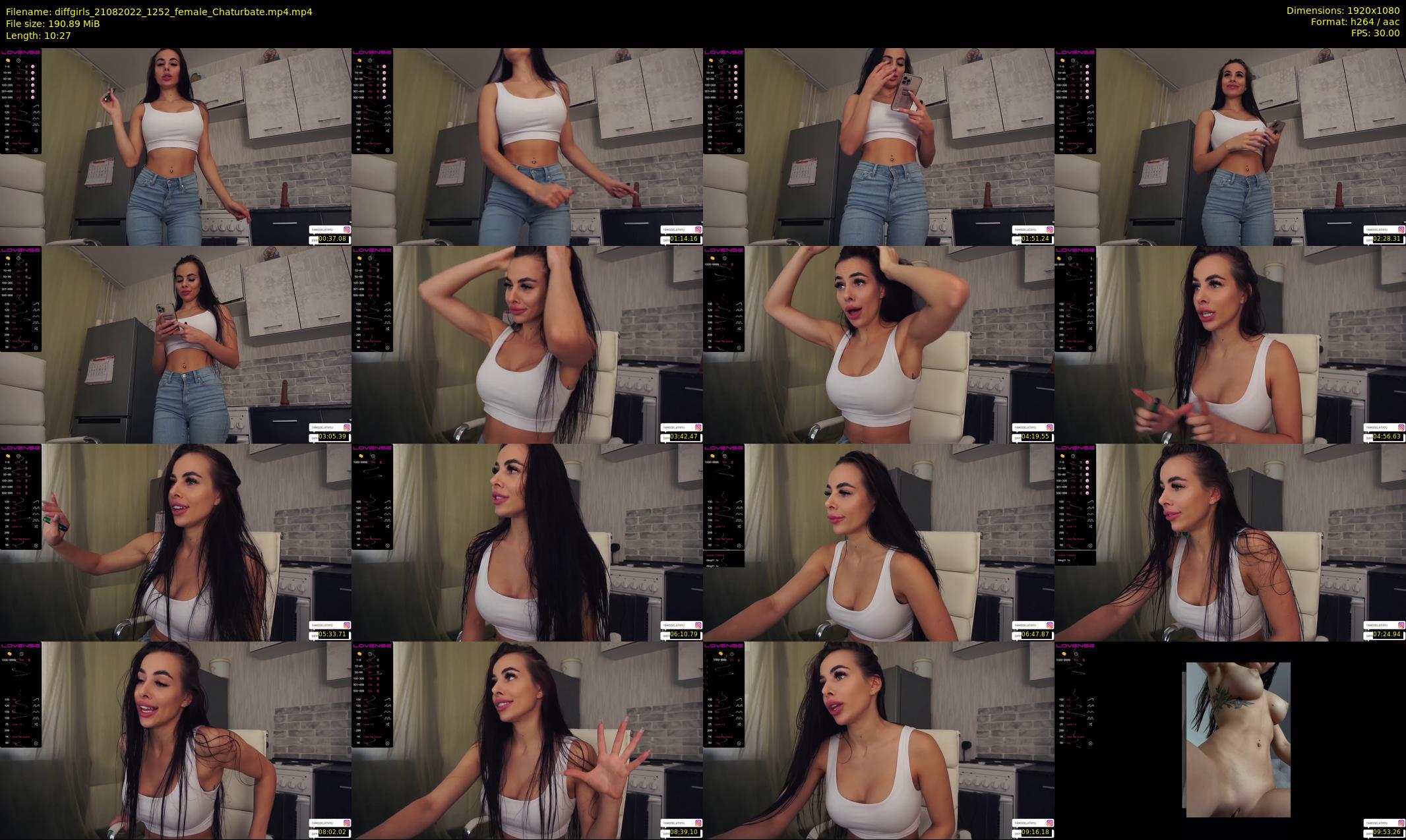 diffgirls — 11 minute Chaturbate female cam show recording, 1080p, Aug 21, 2022