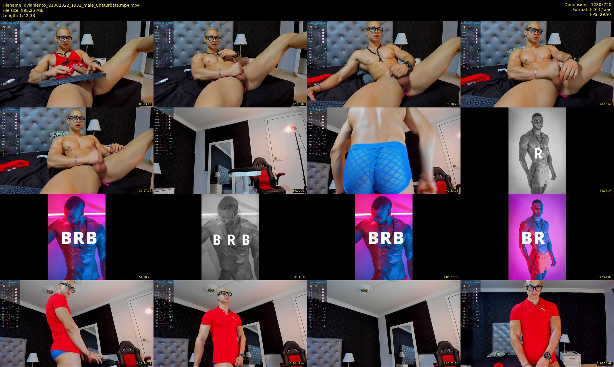 dylanlenox — 103 minute Chaturbate male cam show recording, 720p, Aug 21, 2022