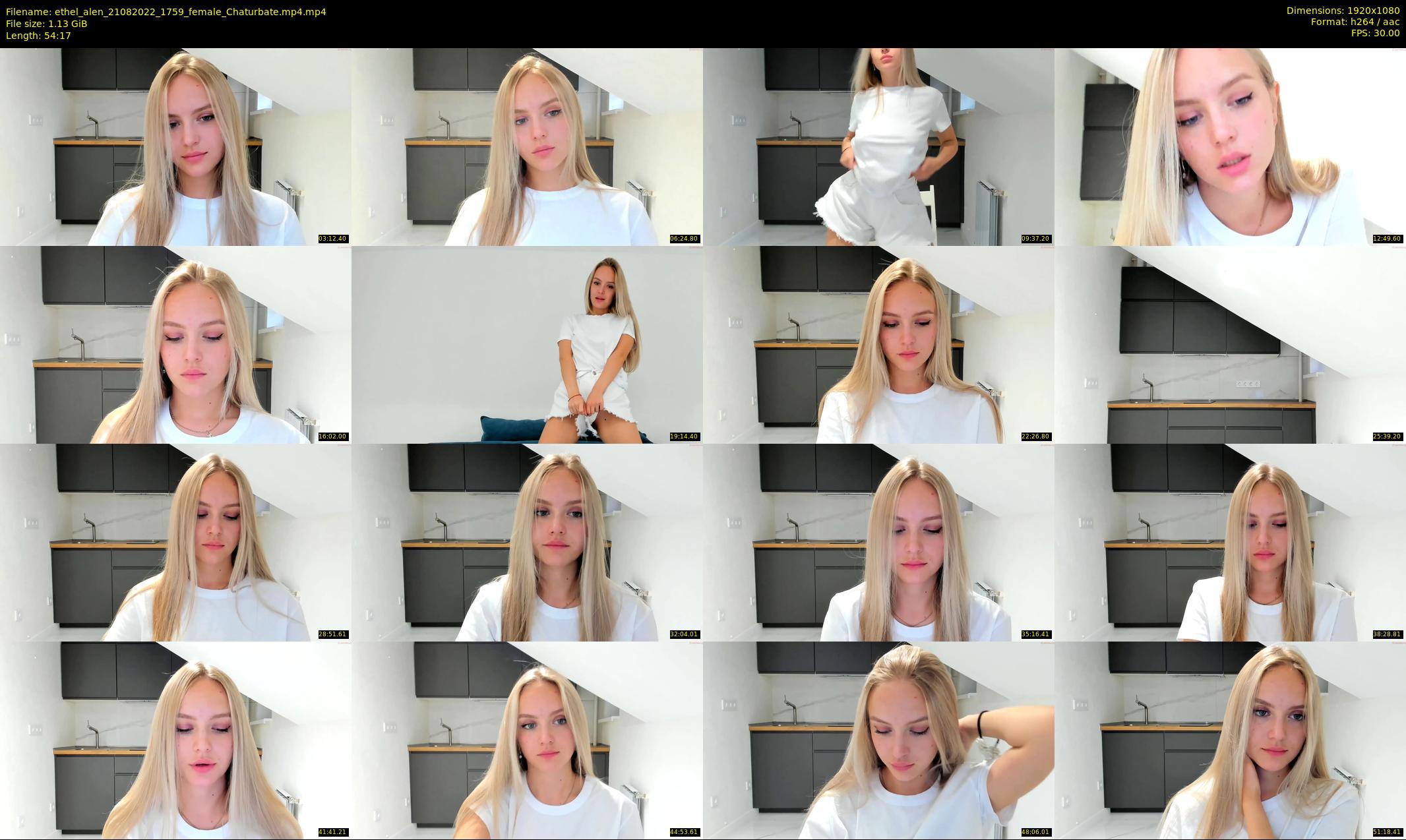 ethel_alen — 55 minute Chaturbate female cam show recording, 1080p, Aug 21, 2022