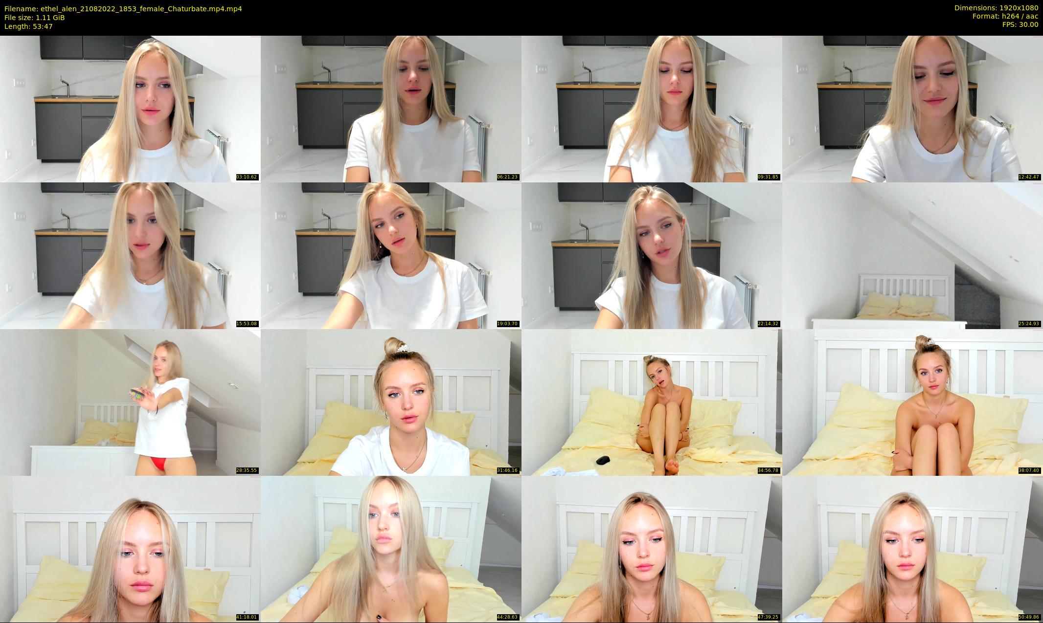 ethel_alen — 54 minute Chaturbate female cam show recording, 1080p, Aug 21, 2022
