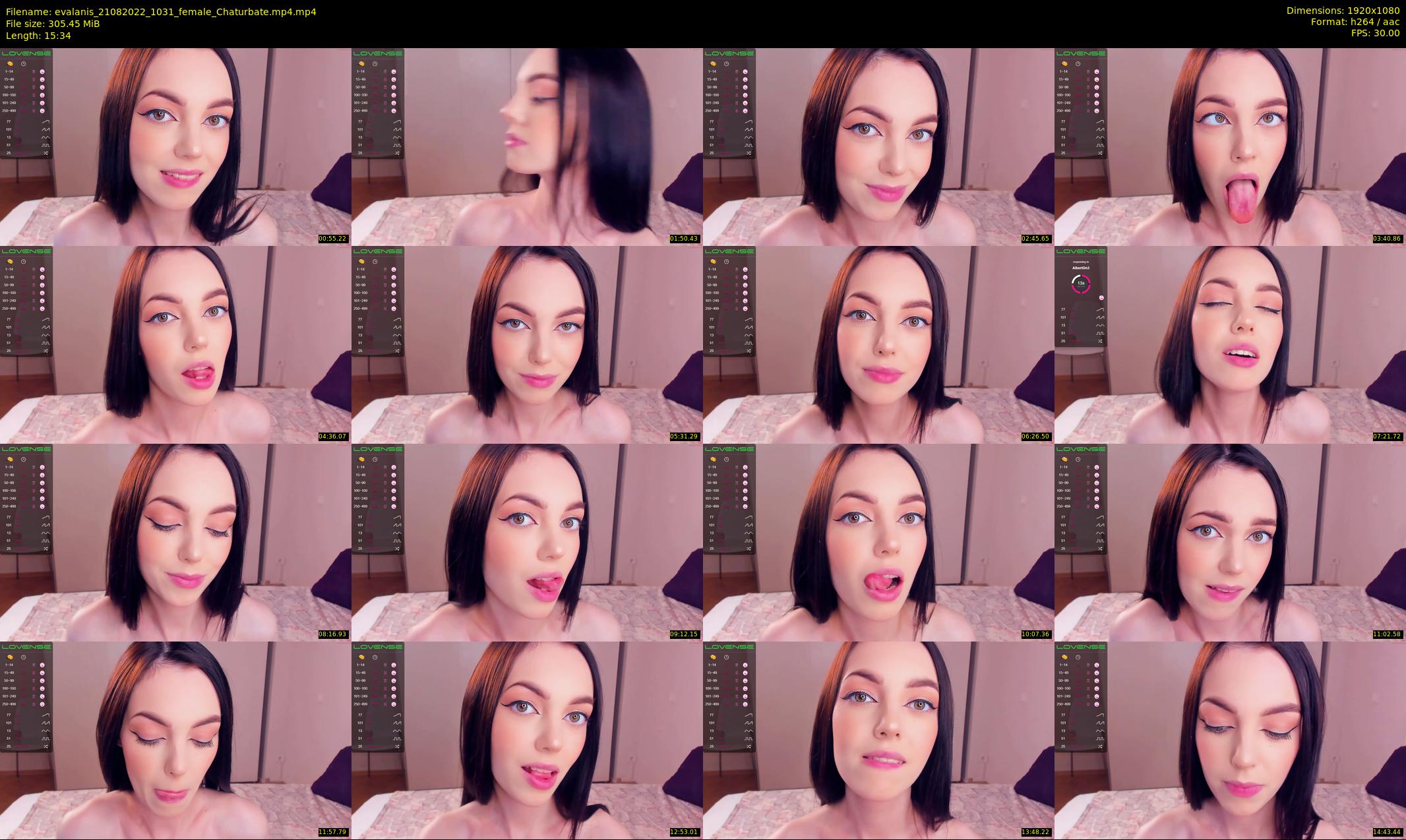 evalanis — 16 minute Chaturbate couple cam show recording, 1080p, Aug 21, 2022