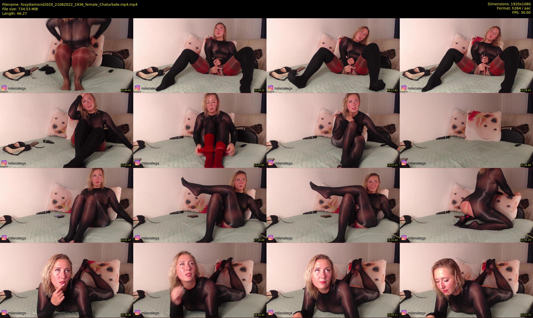 foxydiamond2020 — 47 minute Chaturbate female cam show recording, 1080p, Aug 21, 2022