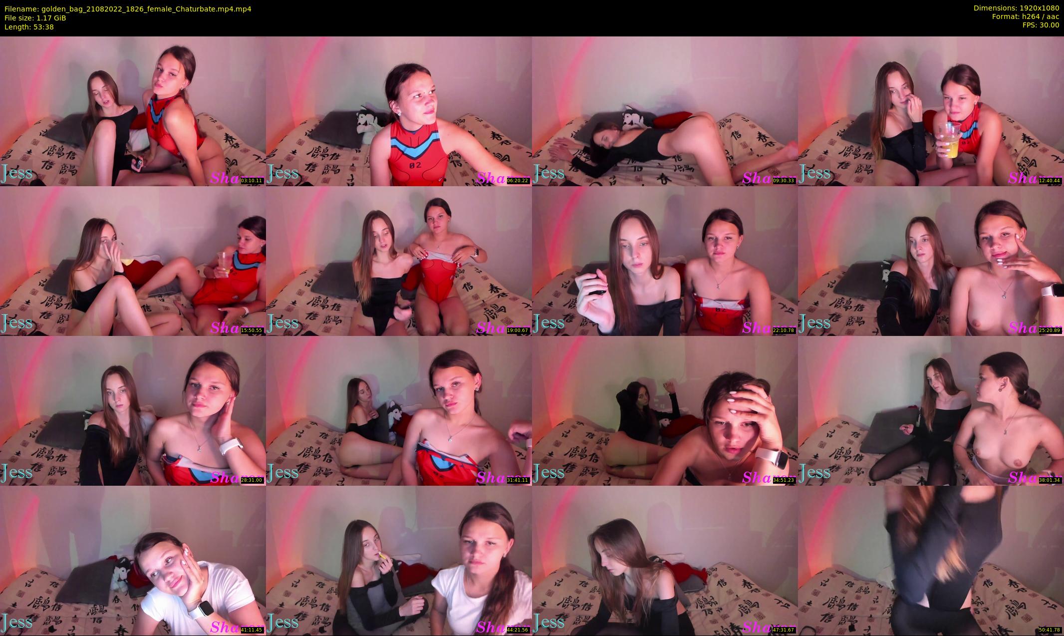 golden_bag — 54 minute Chaturbate female cam show recording, 1080p, Aug 21, 2022