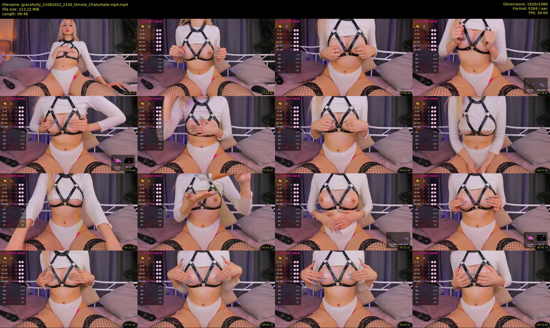 graceholly — 10 minute Chaturbate female cam show recording, 1080p, Aug 21, 2022
