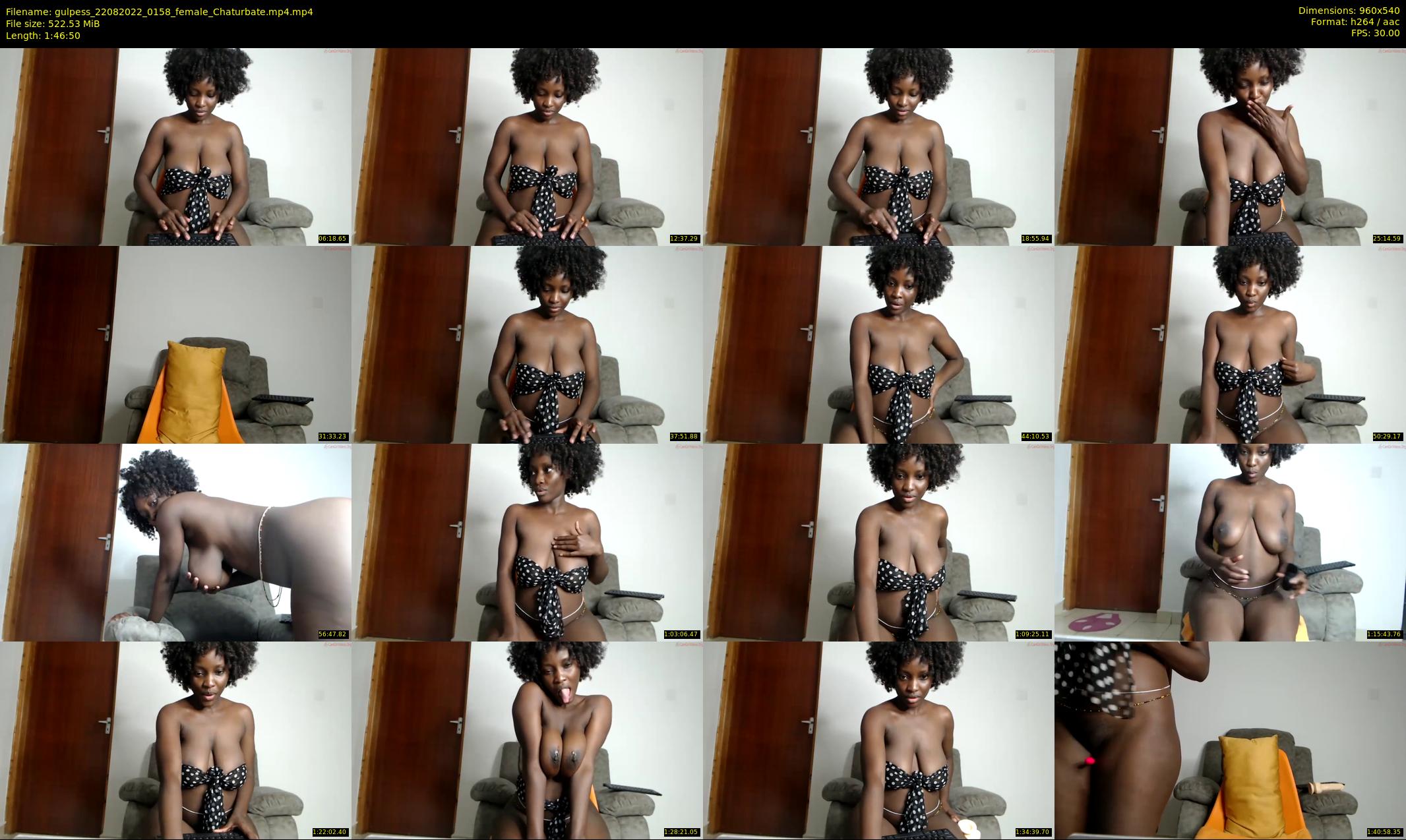 gulpess — 107 minute Chaturbate female cam show recording, 480p, Aug 22, 2022