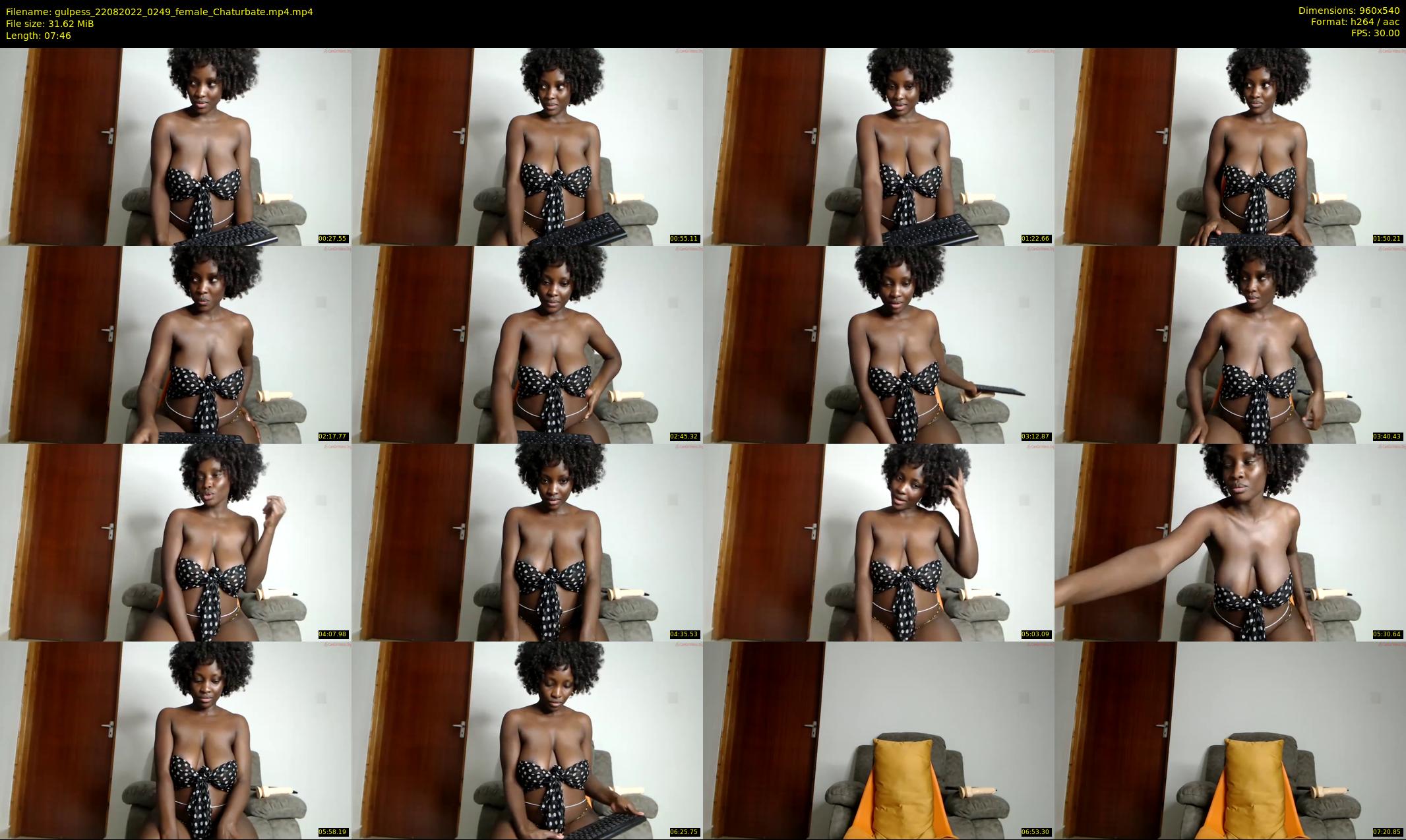 gulpess — 8 minute Chaturbate female cam show recording, 480p, Aug 22, 2022