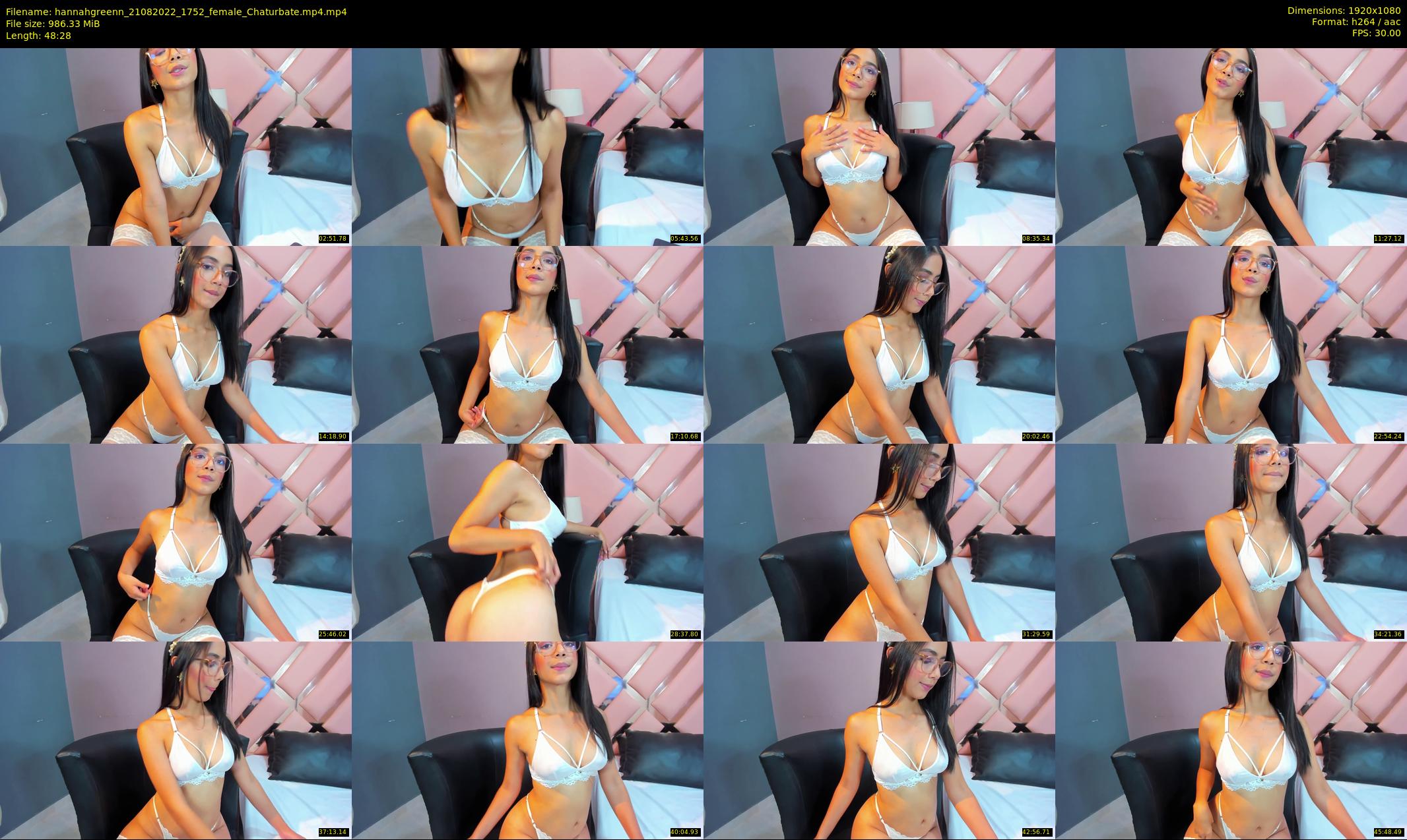 hannahgreenn — 49 minute Chaturbate female cam show recording, 1080p, Aug 21, 2022