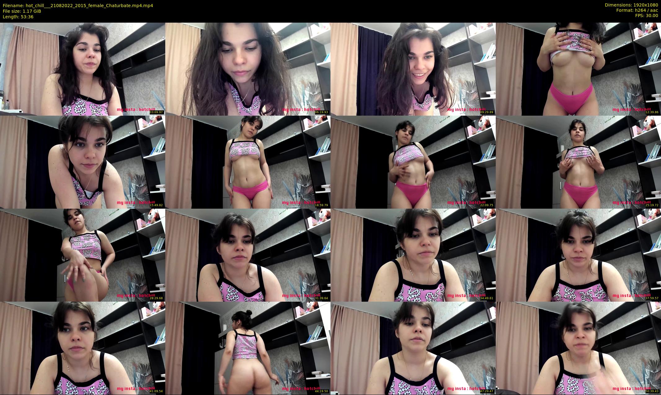 hot_chill__ — 54 minute Chaturbate female cam show recording, 1080p, Aug 21, 2022