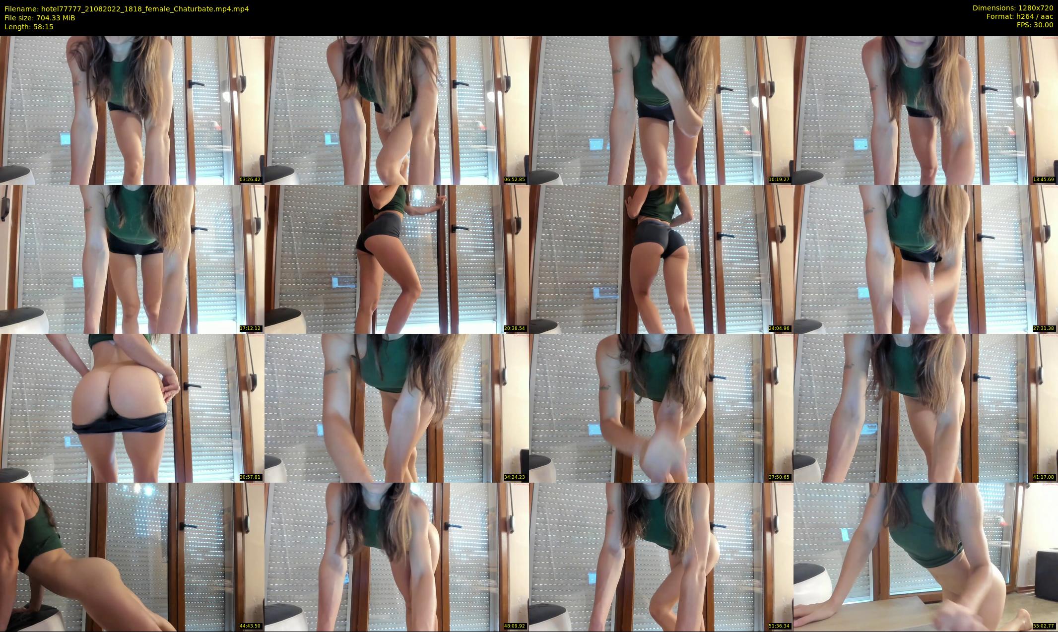 hotel77777 — 59 minute Chaturbate female cam show recording, 720p, Aug 21, 2022