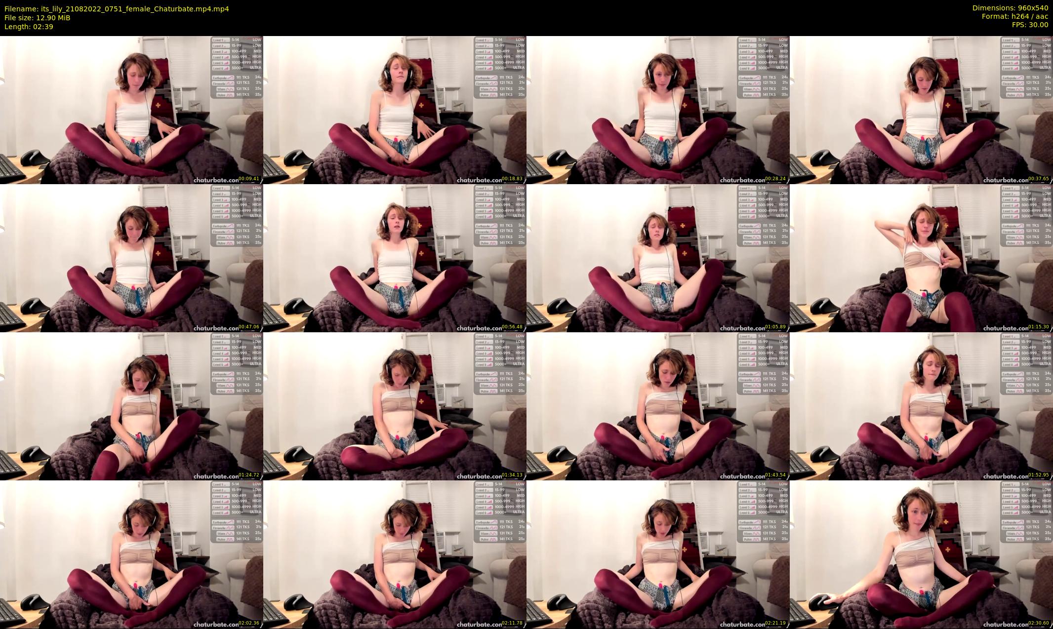 its_lily — 3 minute Chaturbate female cam show recording, 480p, Aug 21, 2022