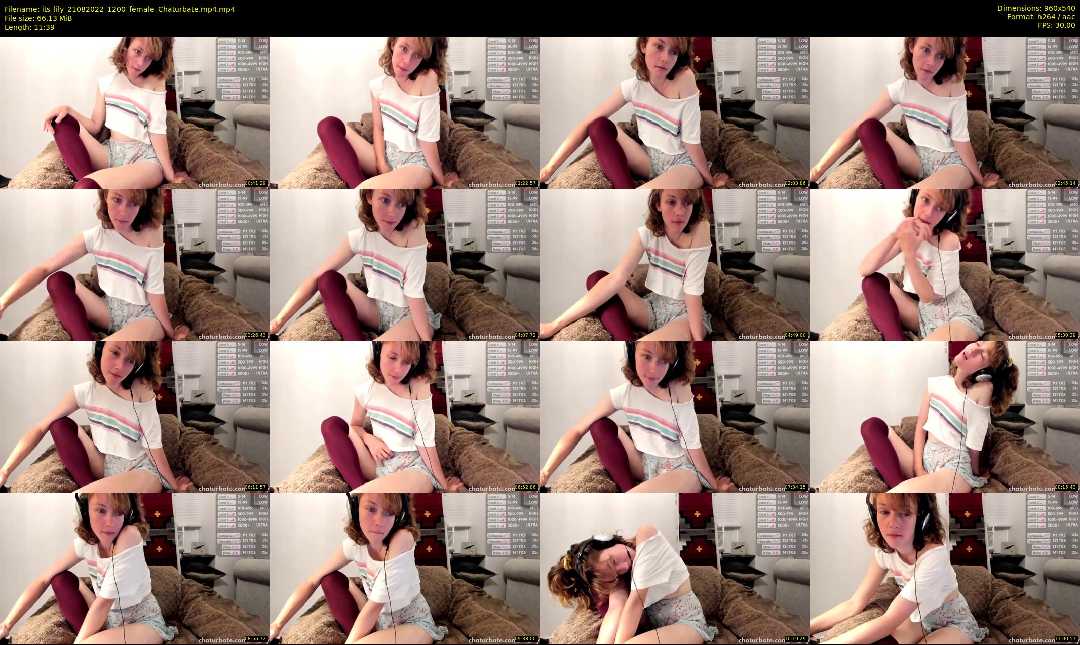 its_lily — 12 minute Chaturbate female cam show recording, 480p, Aug 21, 2022