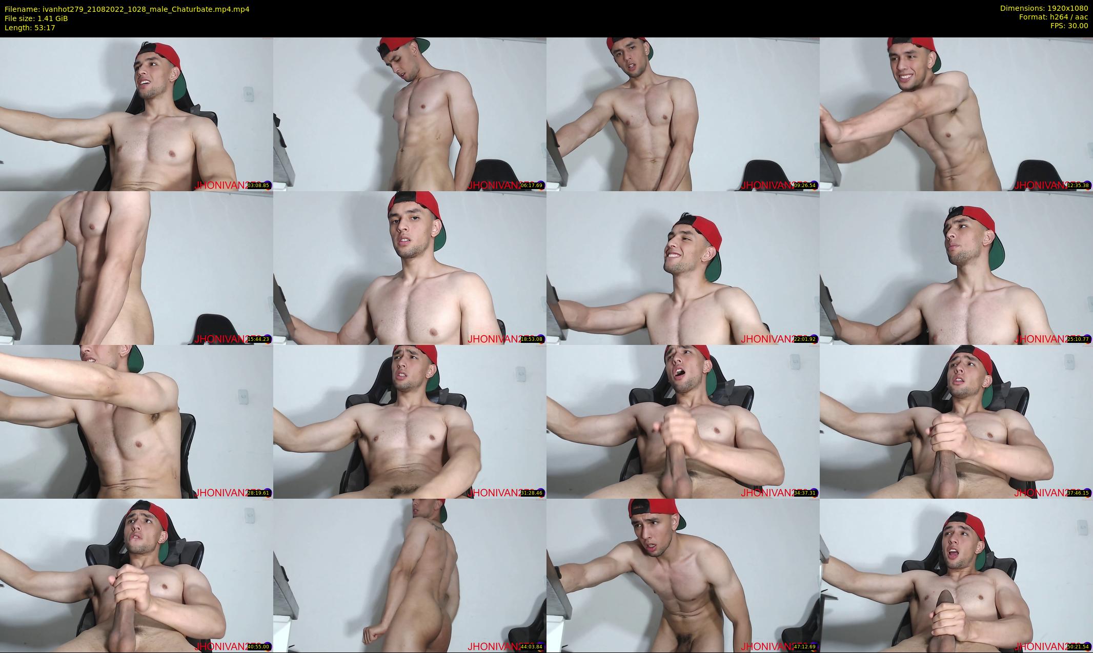 ivanhot279 — 54 minute Chaturbate male cam show recording, 1080p, Aug 21, 2022