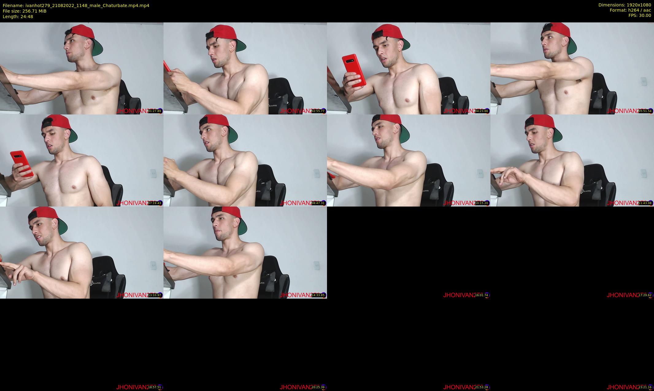 ivanhot279 — 25 minute Chaturbate male cam show recording, 1080p, Aug 21, 2022
