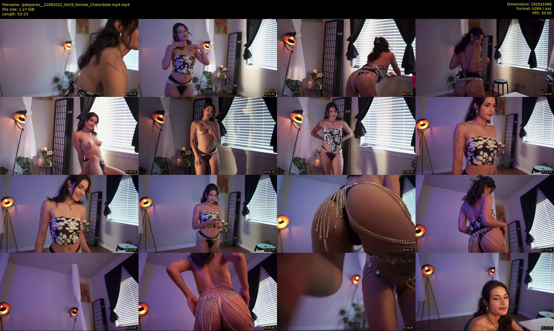 jadeperez_ — 54 minute Chaturbate female cam show recording, 1080p, Aug 22, 2022