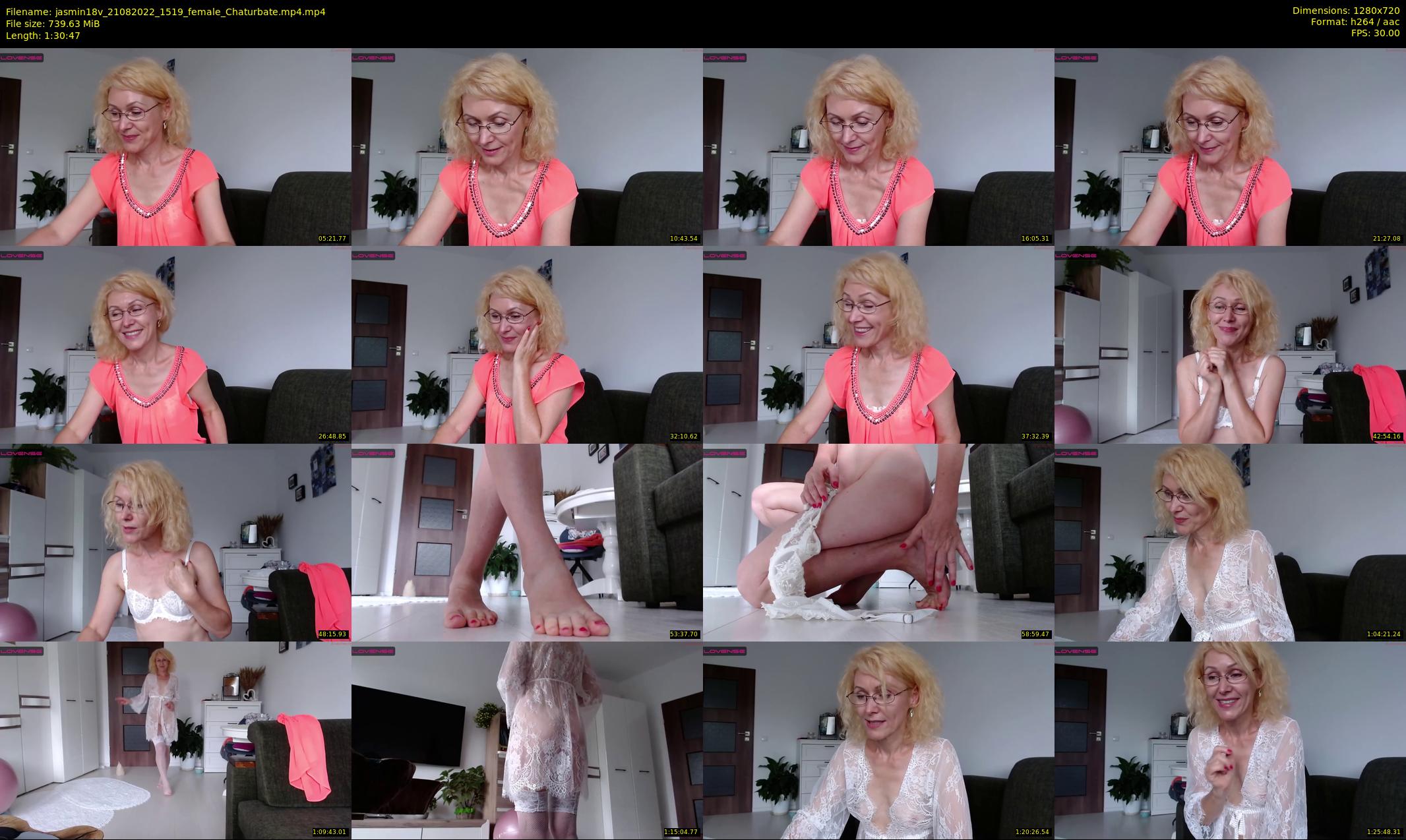 jasmin18v — 91 minute Chaturbate female cam show recording, 720p, Aug 21, 2022