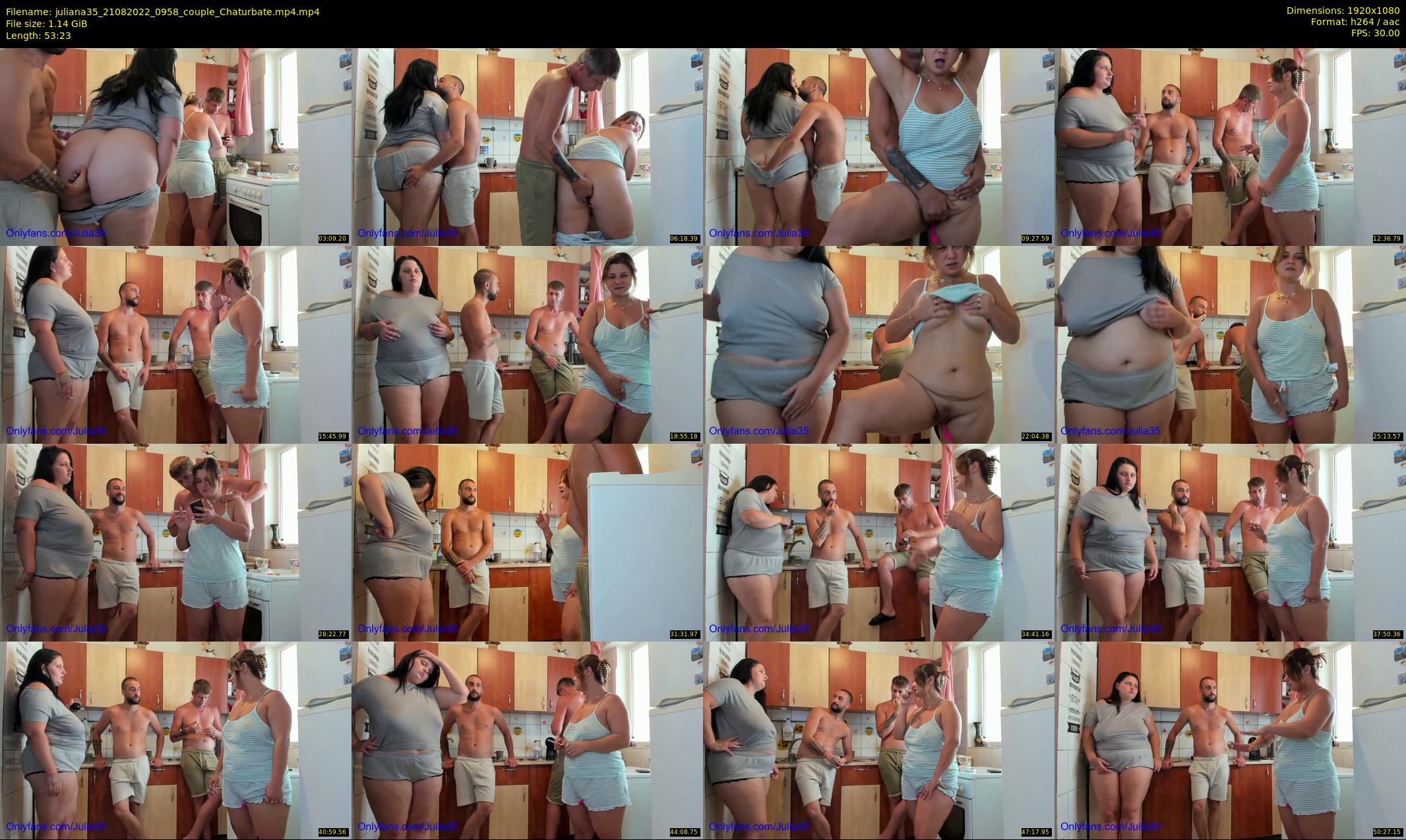 juliana35 — 54 minute Chaturbate couple cam show recording, 1080p, Aug 21, 2022