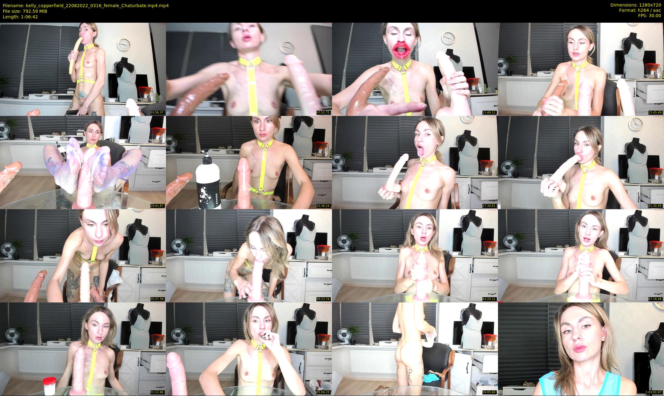 kelly_copperfield — 67 minute Chaturbate female cam show recording, 720p, Aug 22, 2022
