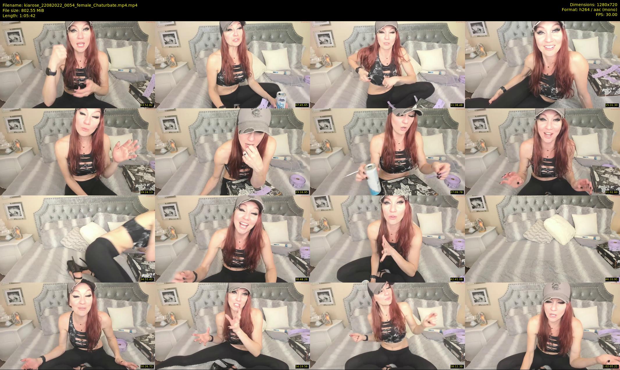 kiarose — 66 minute Chaturbate female cam show recording, 720p, Aug 22, 2022