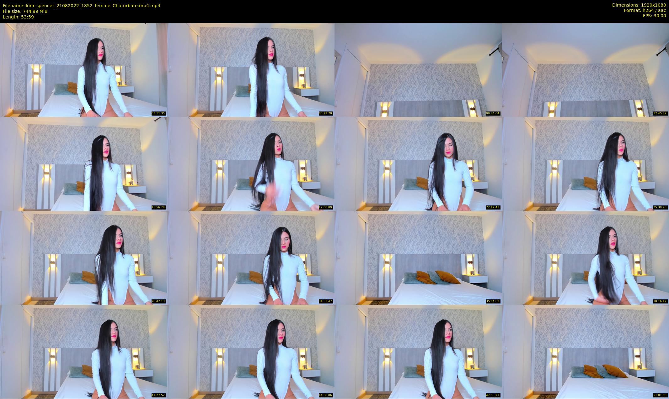 kim_spencer — 54 minute Chaturbate female cam show recording, 1080p, Aug 21, 2022