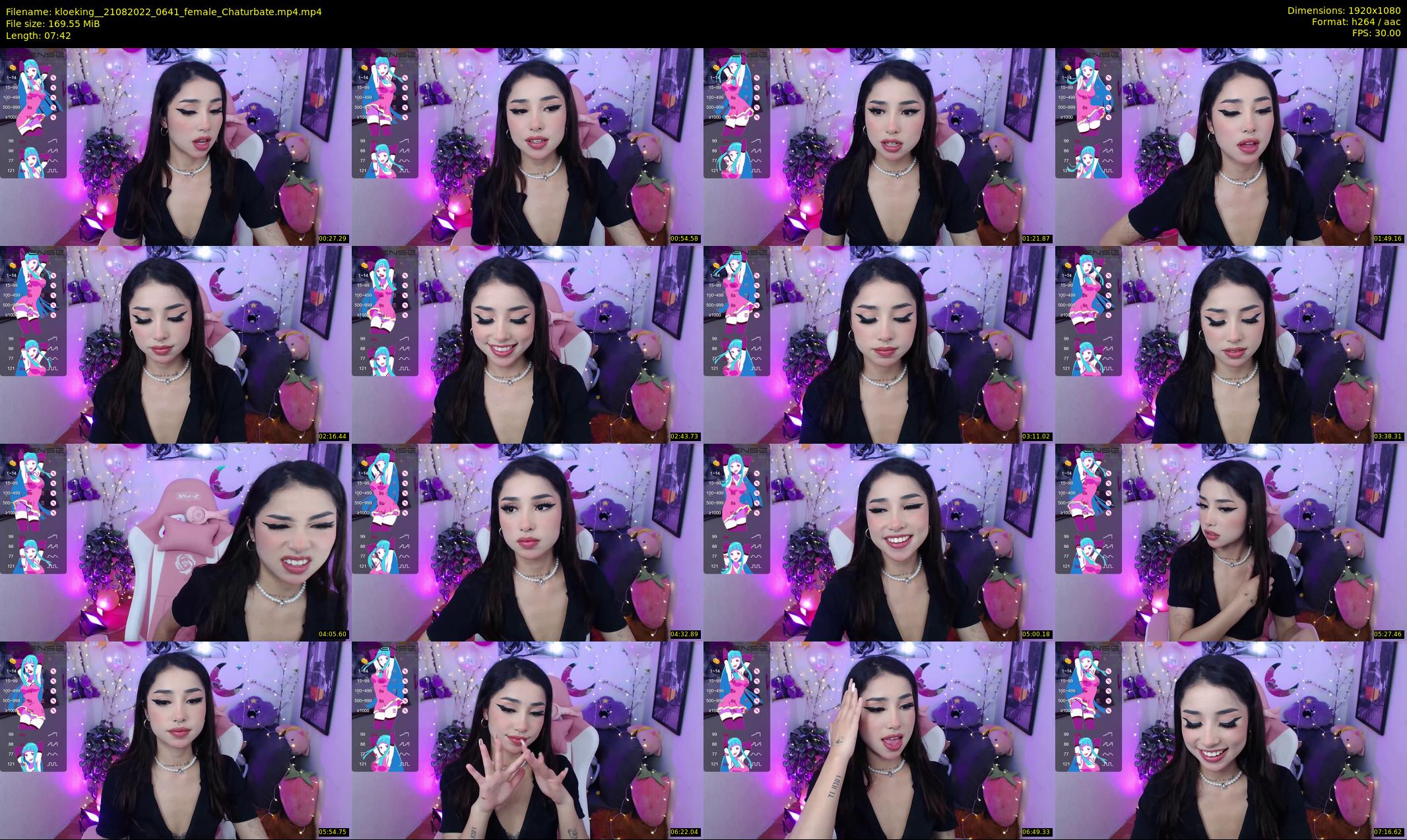 kloeking_ — 8 minute Chaturbate female cam show recording, 1080p, Aug 21, 2022